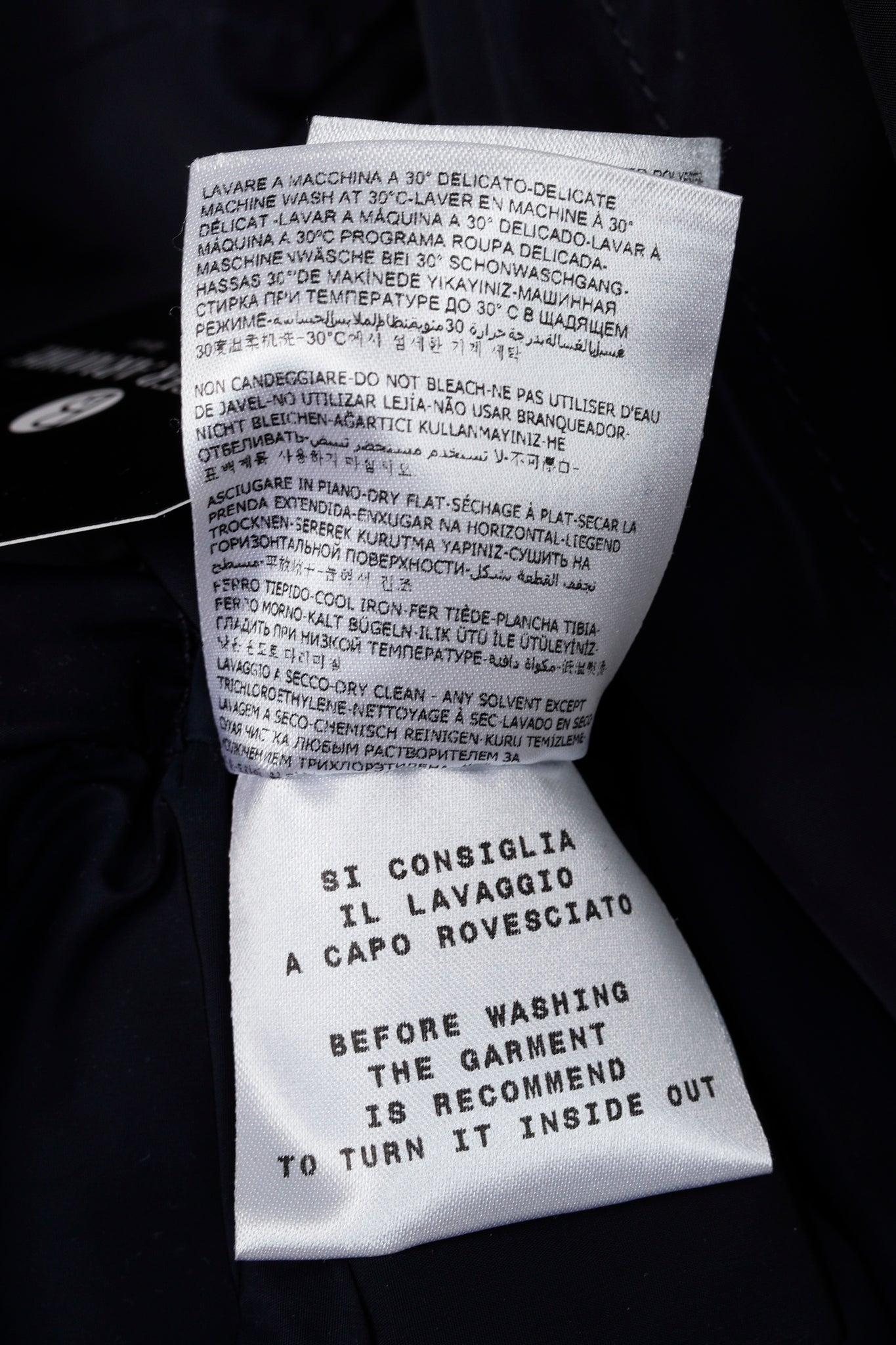 Moncler Venan Nylon Navy Blue Jacket Blazer