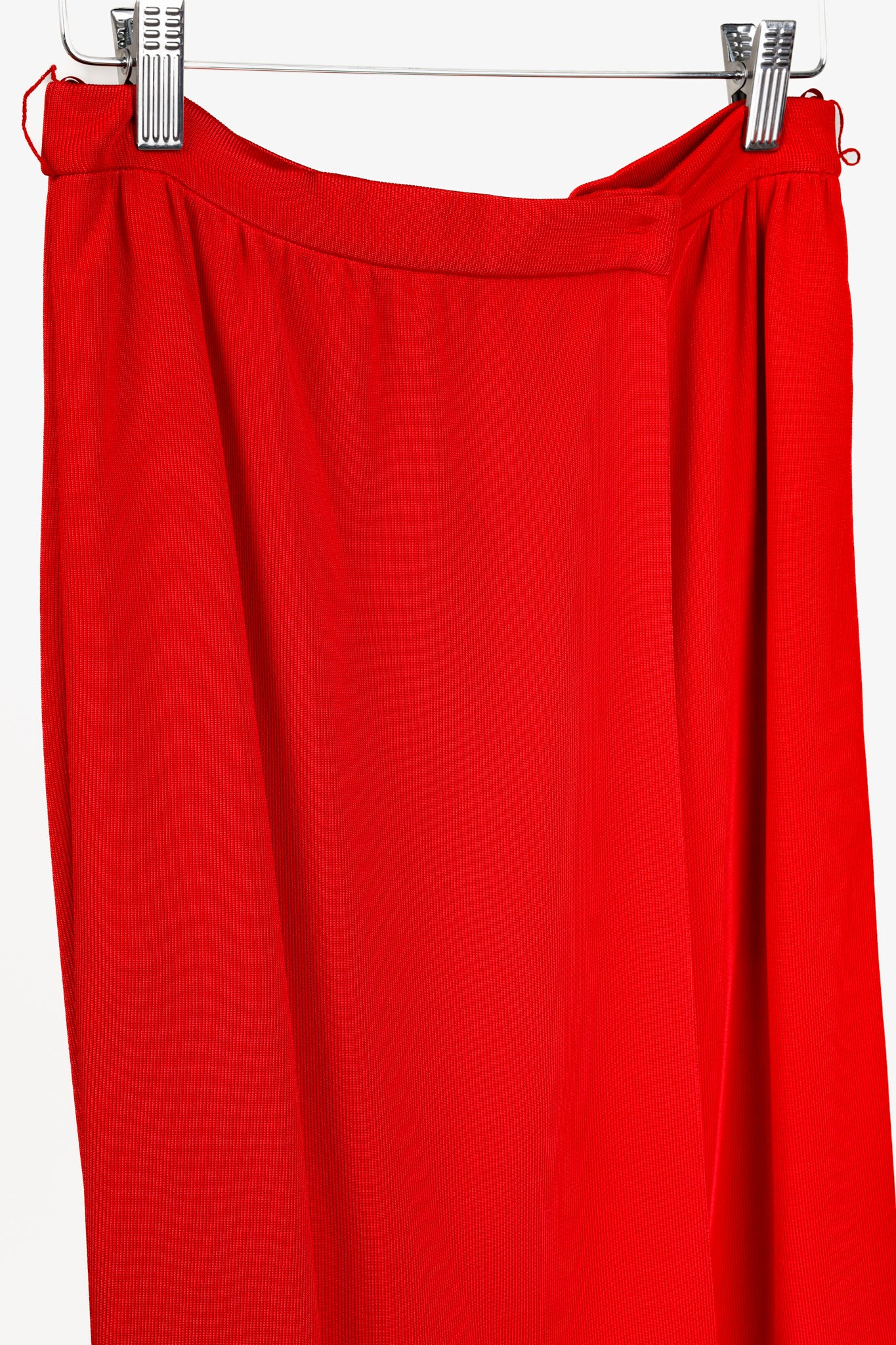 Moschino Couture Red Wrap Skirt