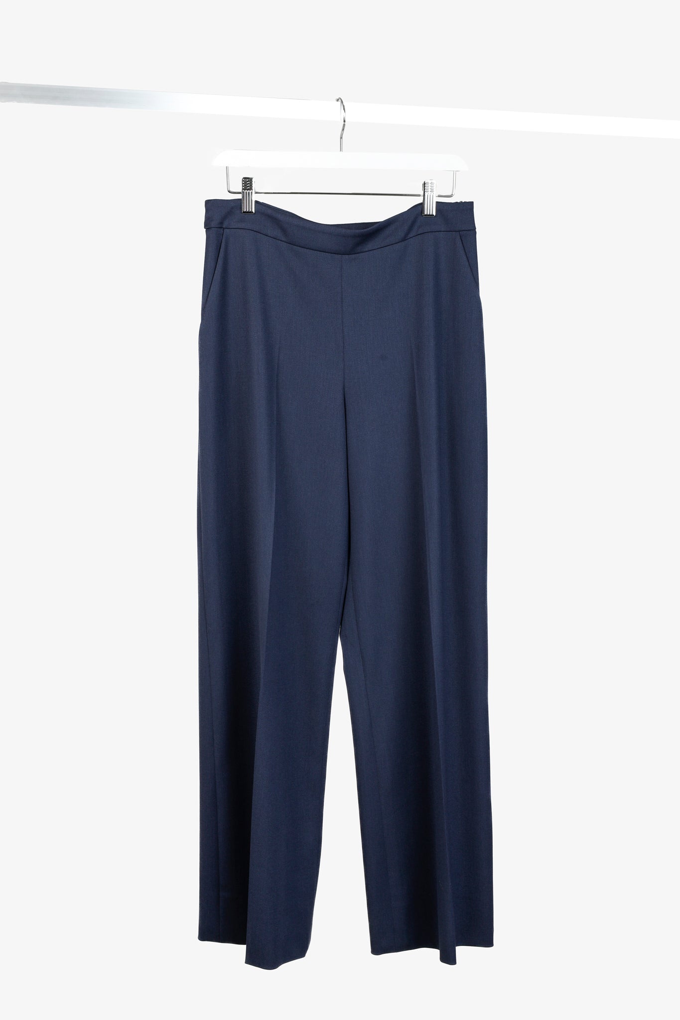 Oscar de la Renta Blue Wide Pant