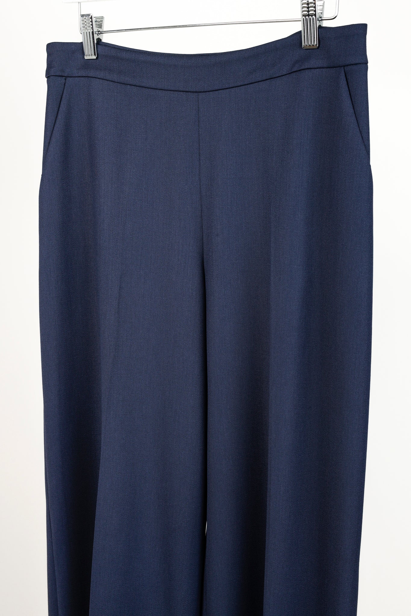 Oscar de la Renta Blue Wide Pant