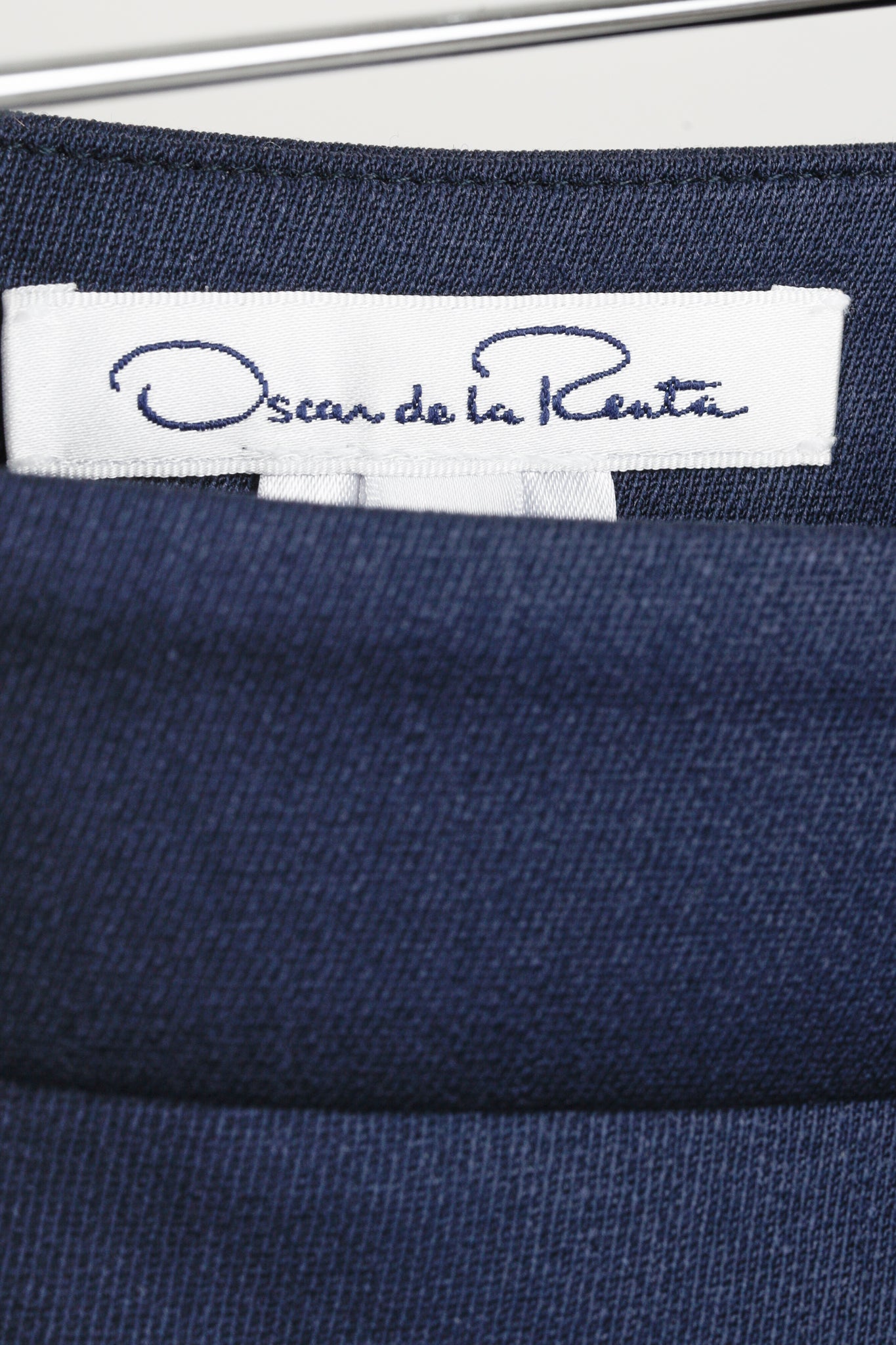 Oscar de la Renta Blue Wide Pant