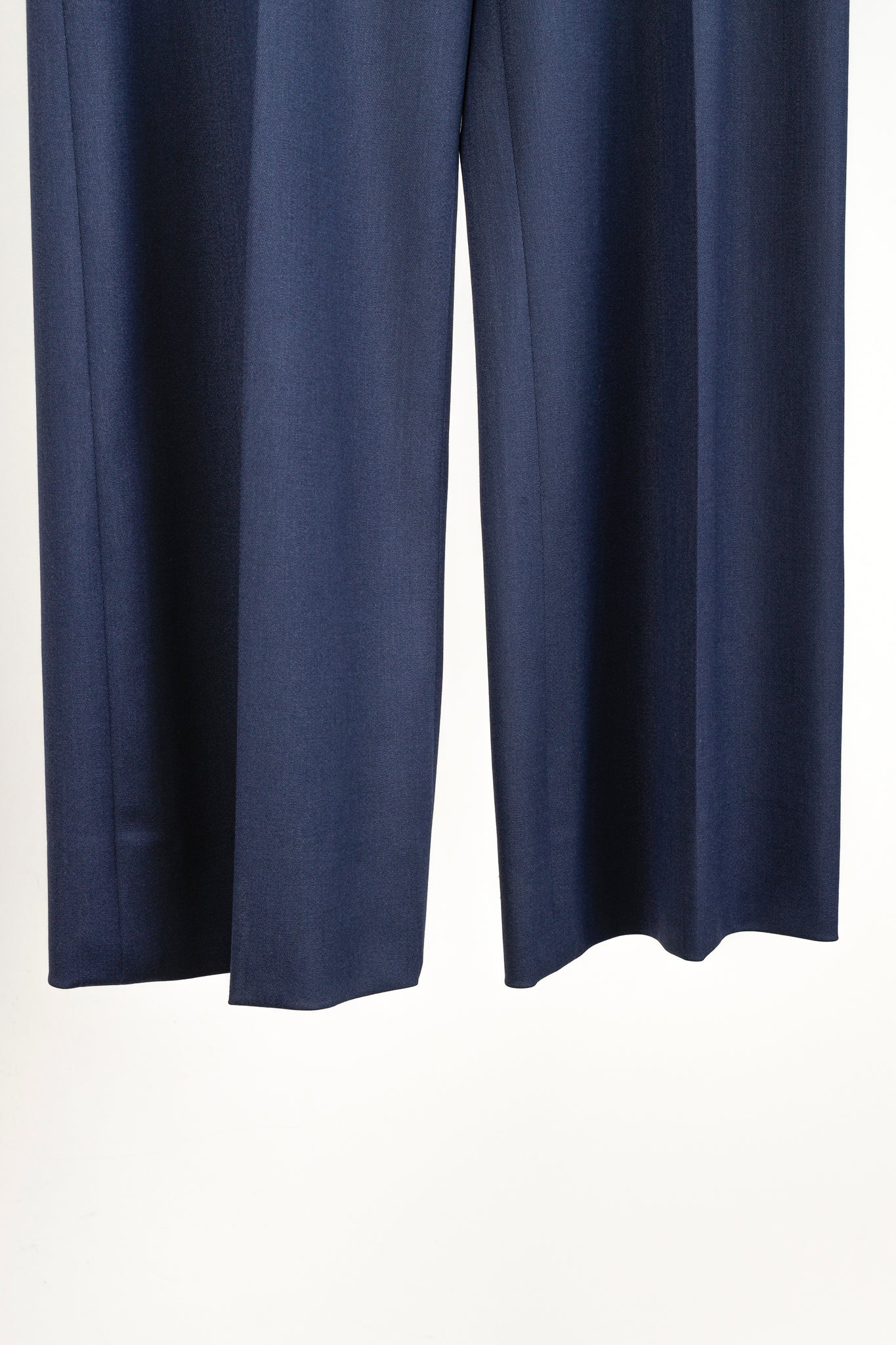 Oscar de la Renta Blue Wide Pant