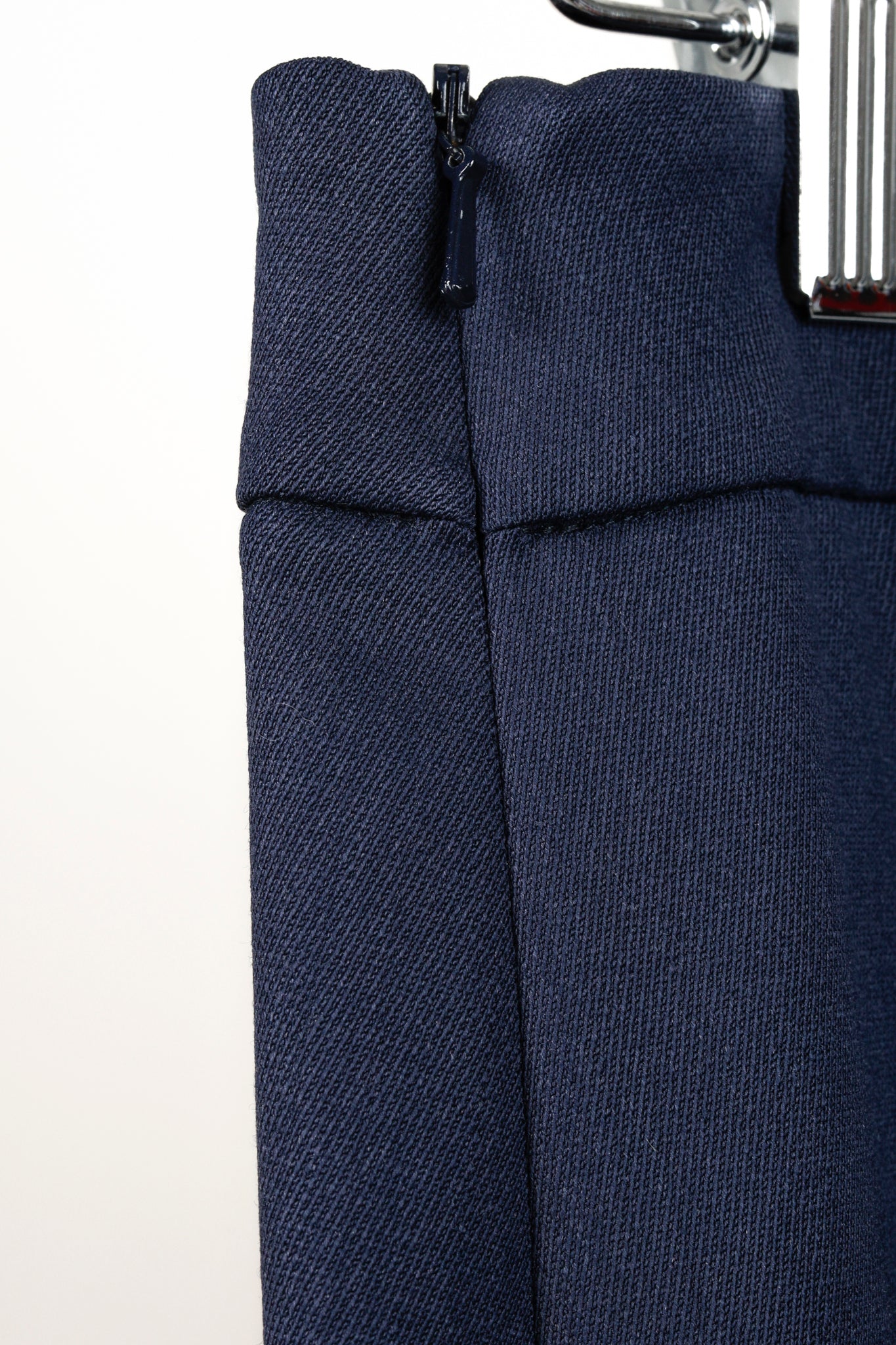 Oscar de la Renta Blue Wide Pant