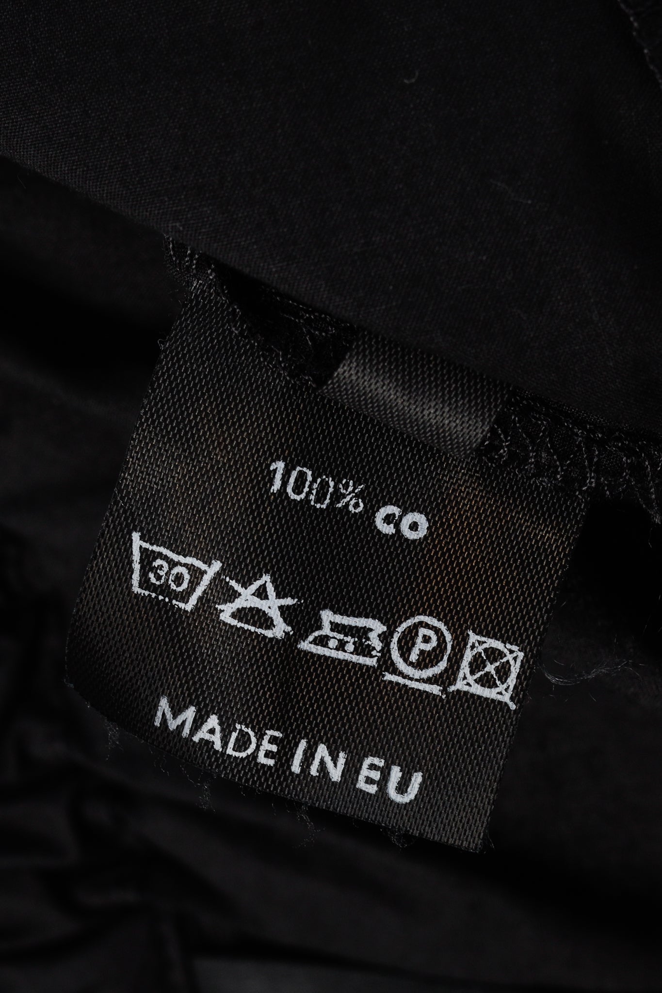 Peter O. Mahler Black Cotton-Poplin Cropped Pants