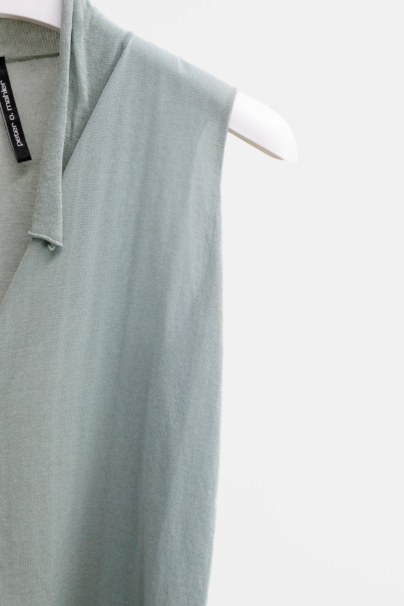 Peter O. Mahler Green Asymmetrical Blouse