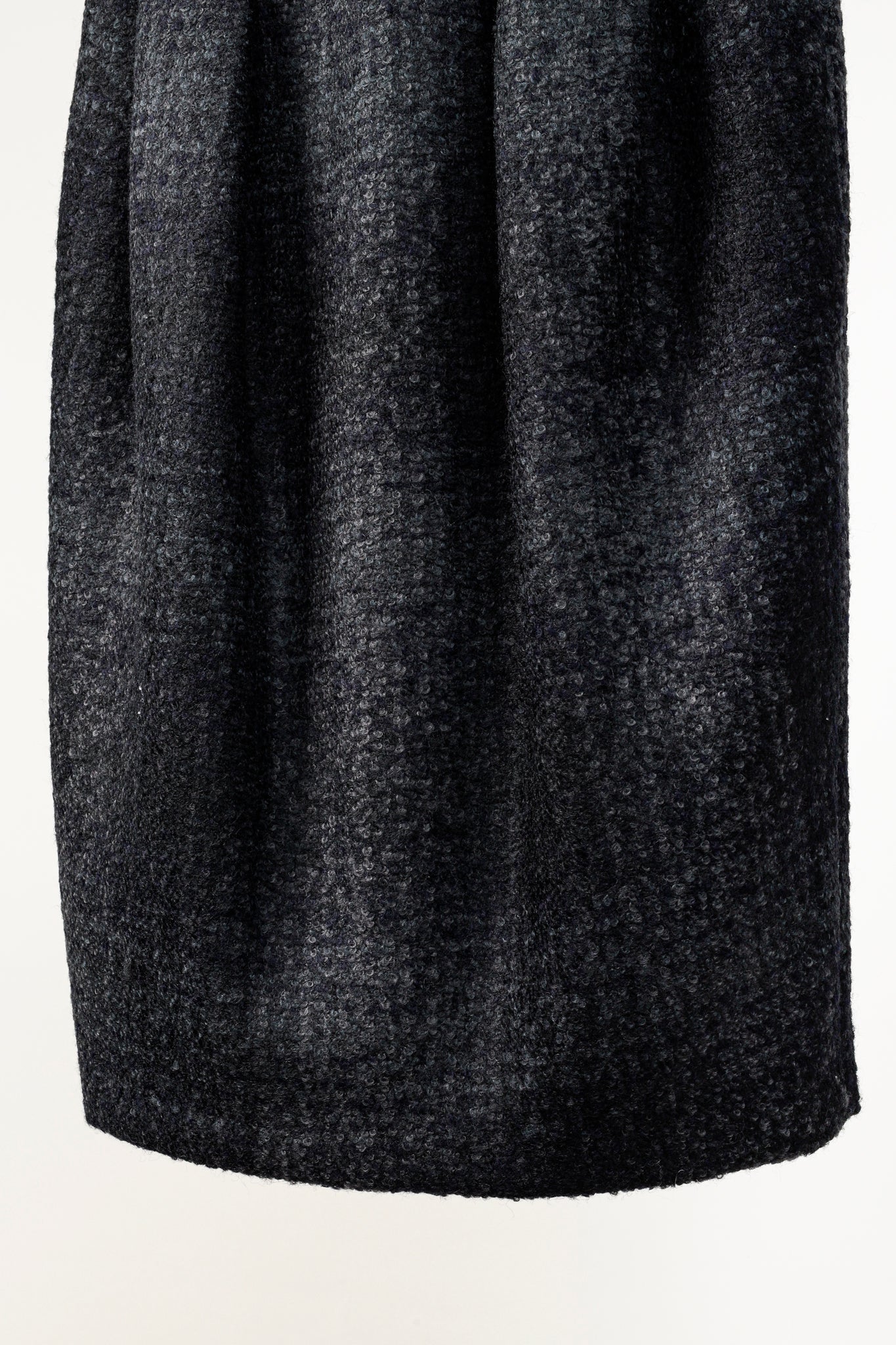 Prada 2009 Grey Tweed Belted Cap-Sleeve Knee-Length Dress