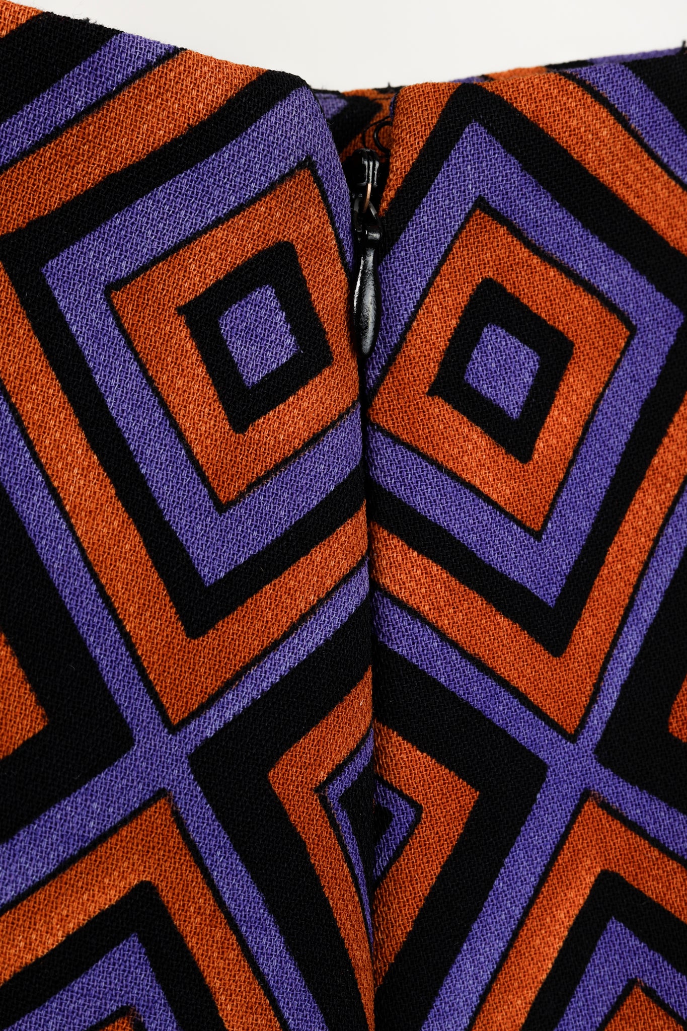 Prada AW/12 Purple Diamond Longuette Skirt