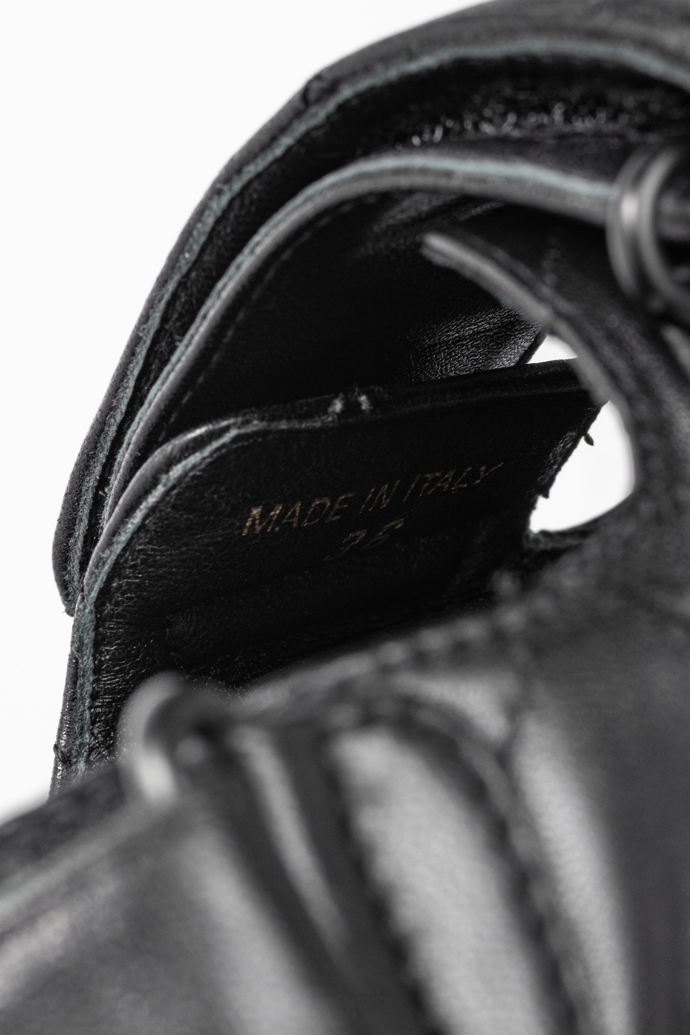 Prada Black Quilted Lamb Leather Sandals