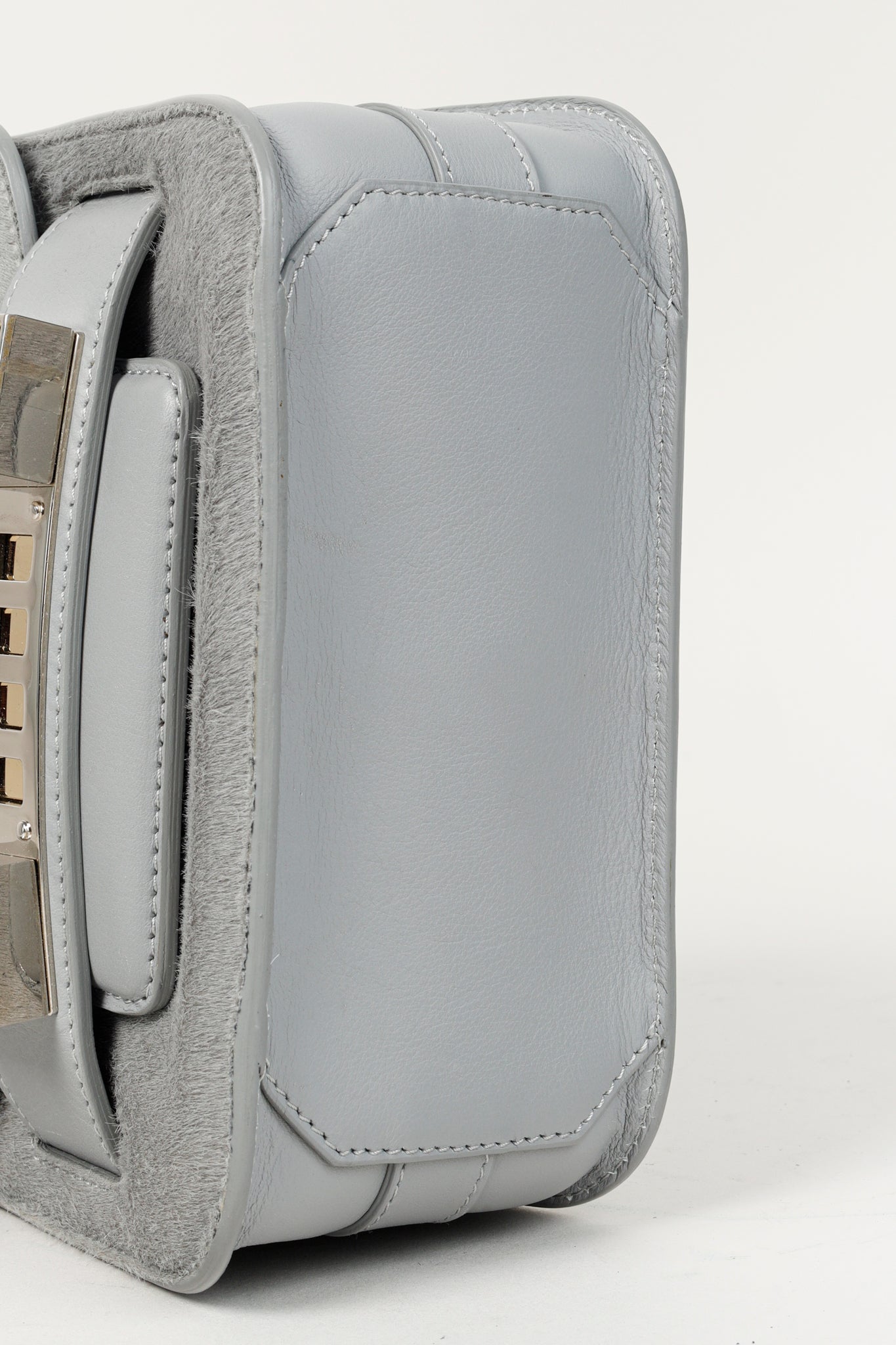 Proenza Schouler Icy Pearl Calf Hair PS11 Mini Shoulder Bag