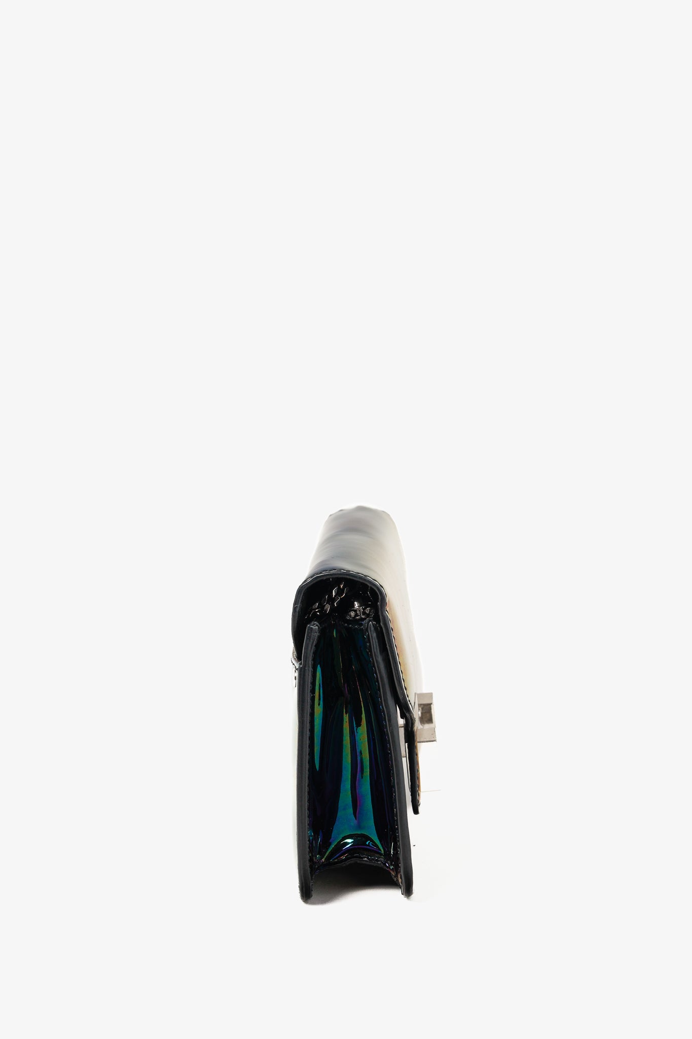 Proenza Schouler PS11 Oil Slick Leather Chain Wallet