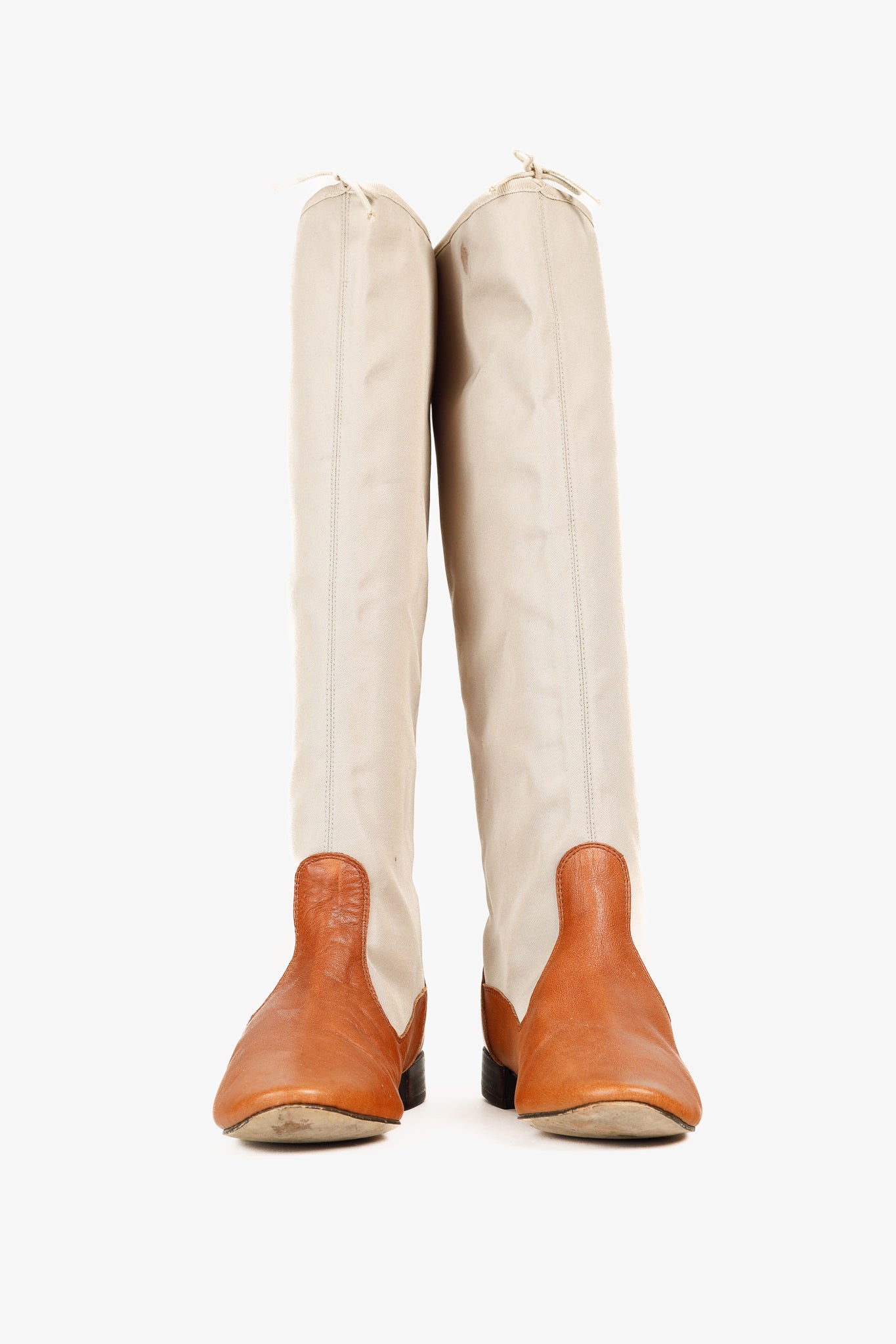 Repetto Music Mastic Cuba Trench & Leather Riding Boots