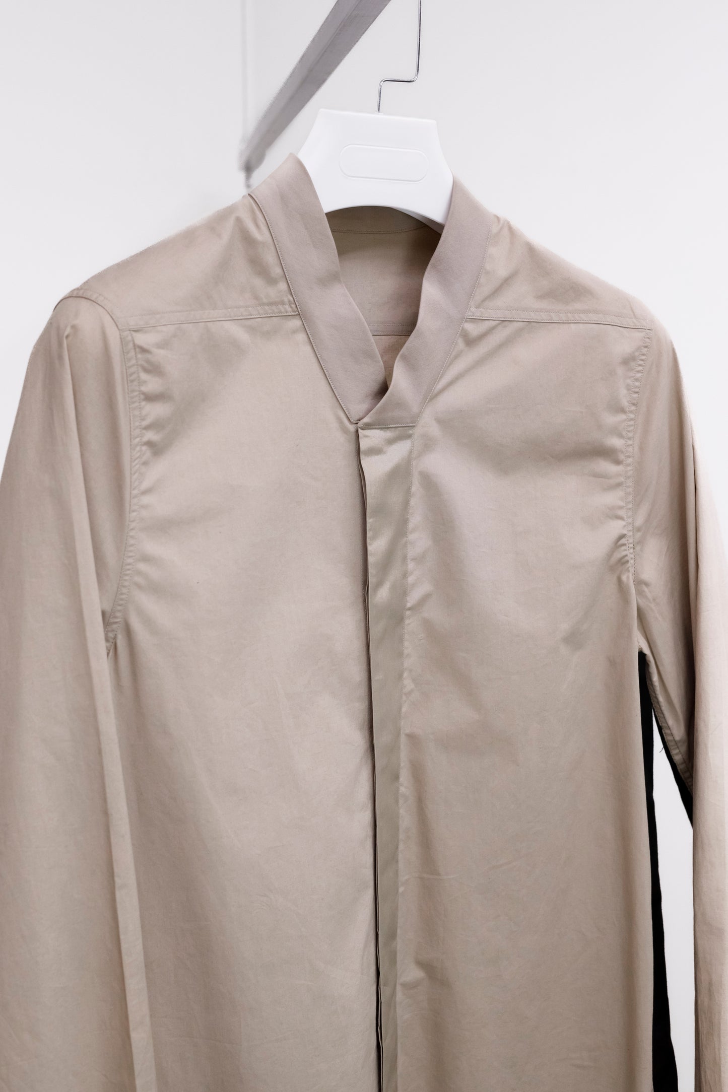 Rick Owens Faun SS15 Taupe Long Shirt