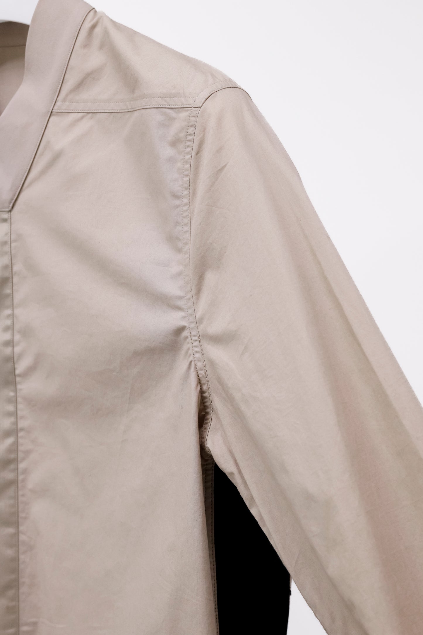 Rick Owens Faun SS15 Taupe Long Shirt