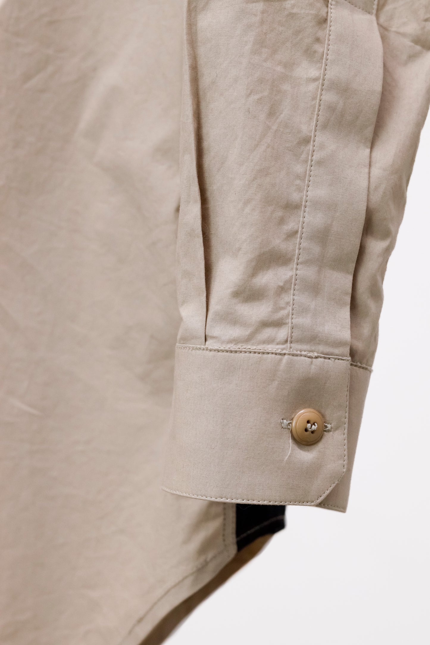 Rick Owens Faun SS15 Taupe Long Shirt