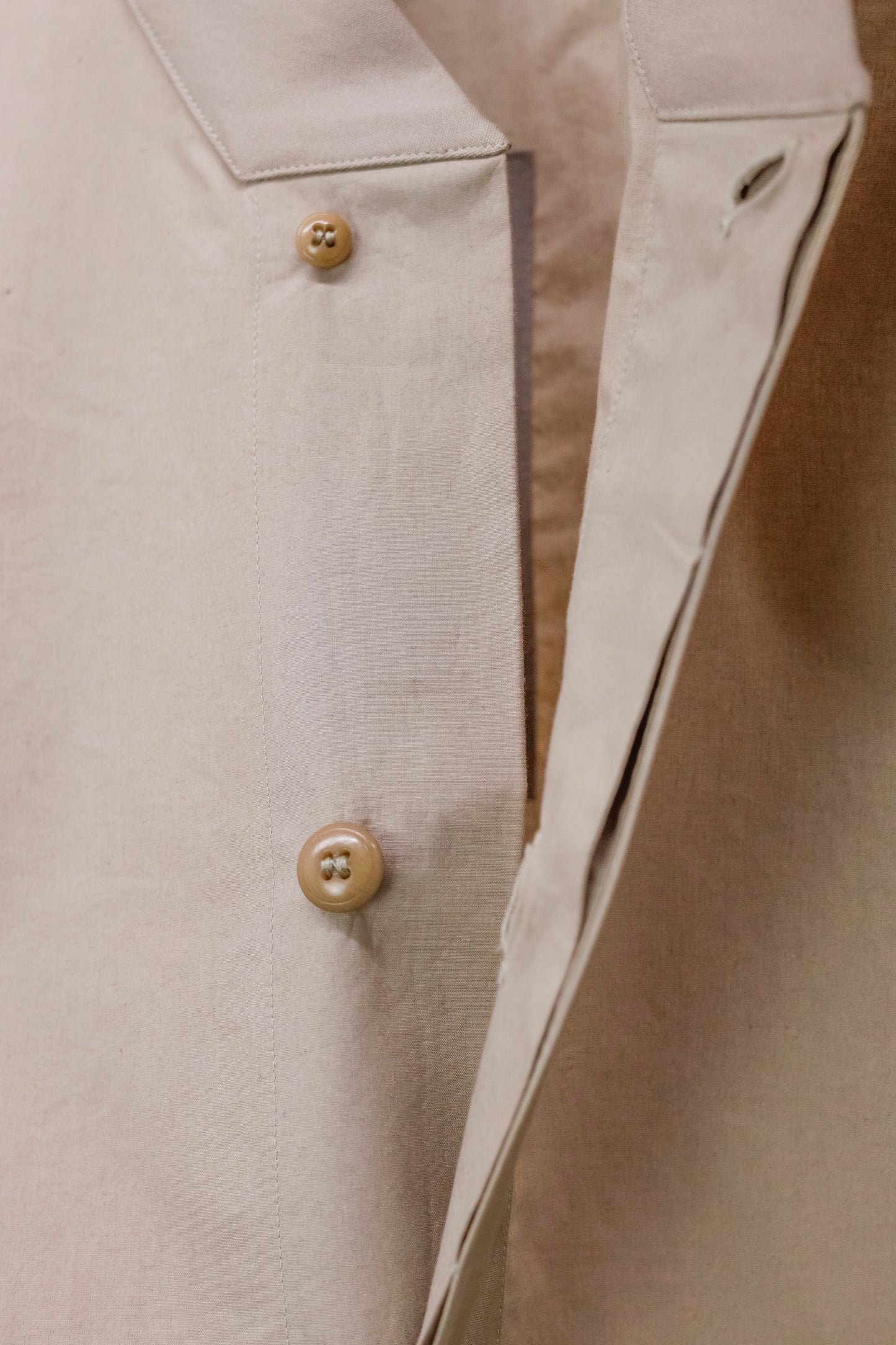 Rick Owens Faun SS15 Taupe Long Shirt