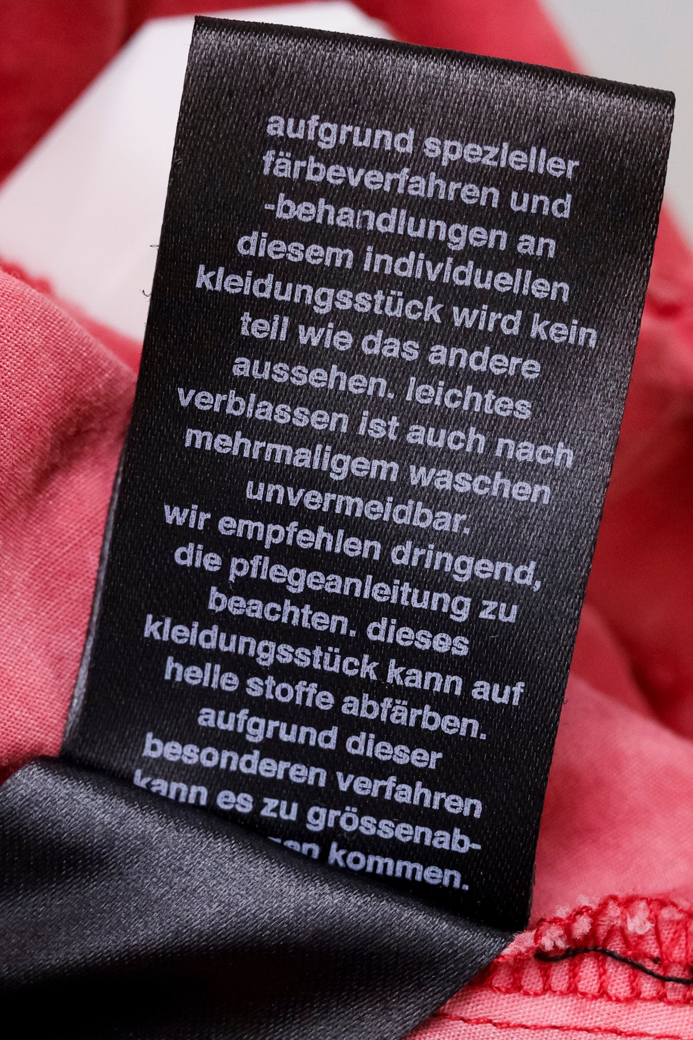 Rundholz Black Label Raspberry Dye Jacket
