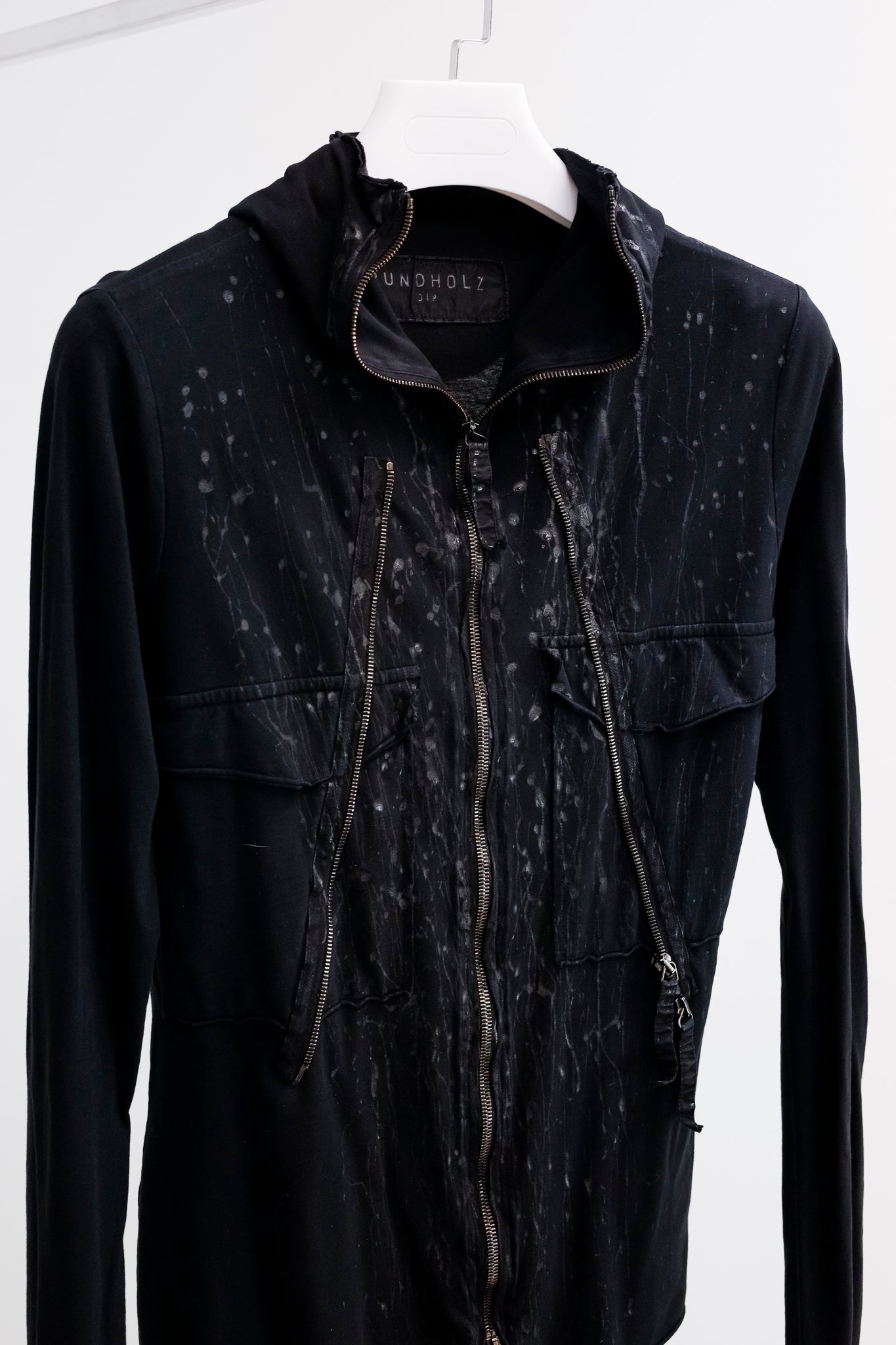 Rundholz DIP Double-Zipper Paint Splatter Jacket