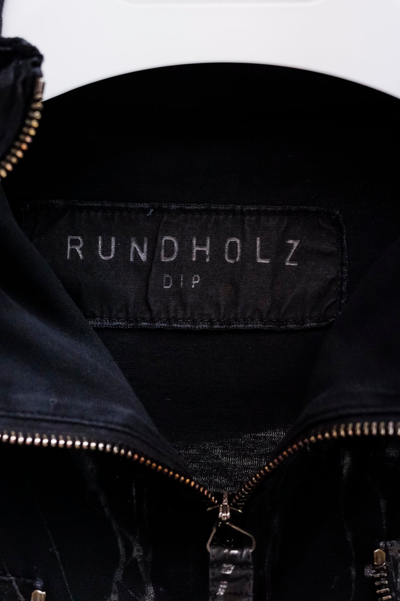Rundholz DIP Double-Zipper Paint Splatter Jacket
