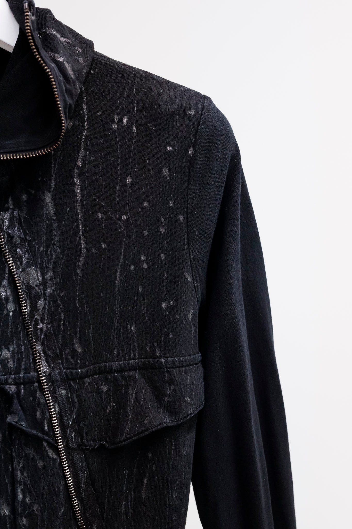 Rundholz DIP Double-Zipper Paint Splatter Jacket