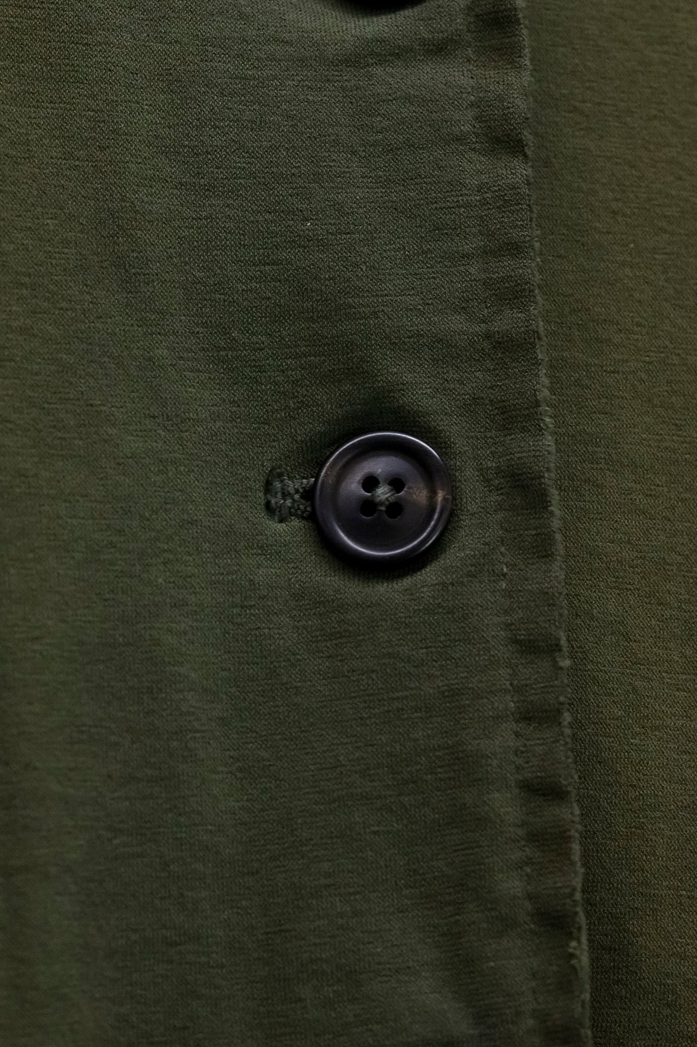 Rundholz DIP AW/17 Olive Green Button Down Jacket