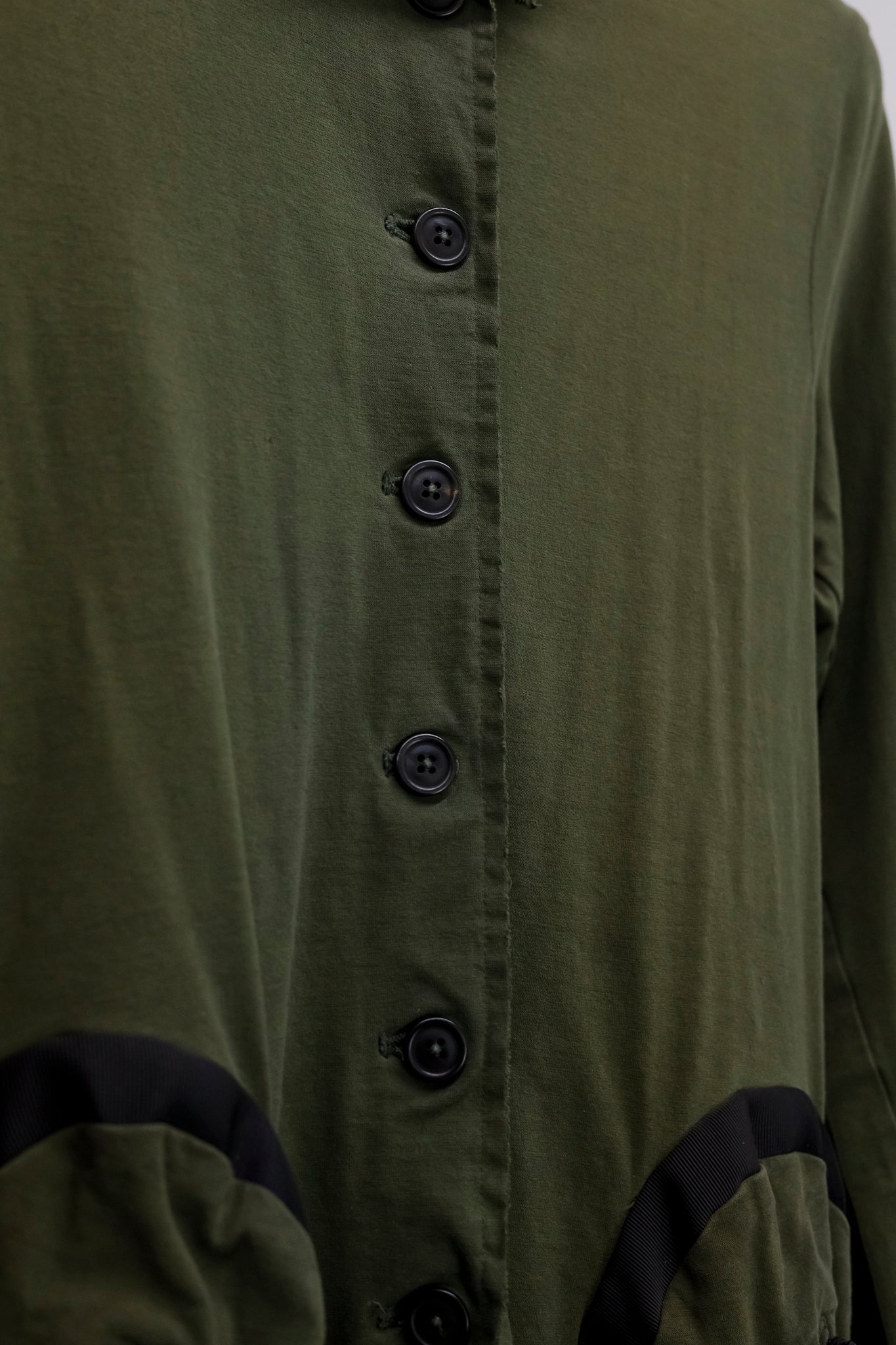 Rundholz DIP AW/17 Olive Green Button Down Jacket
