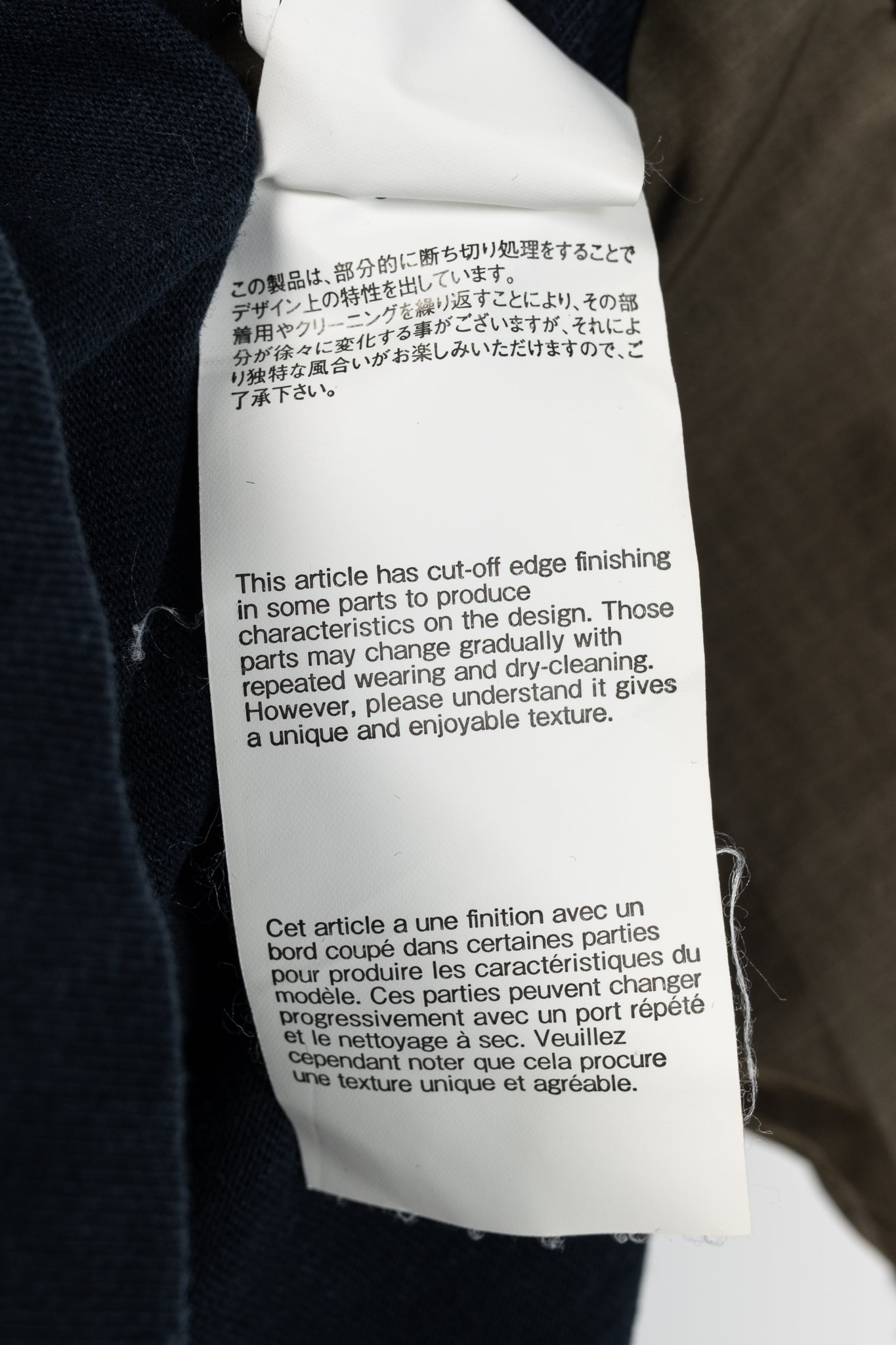 Sacai Navy Cotton-Jersey Layered T-Shirt