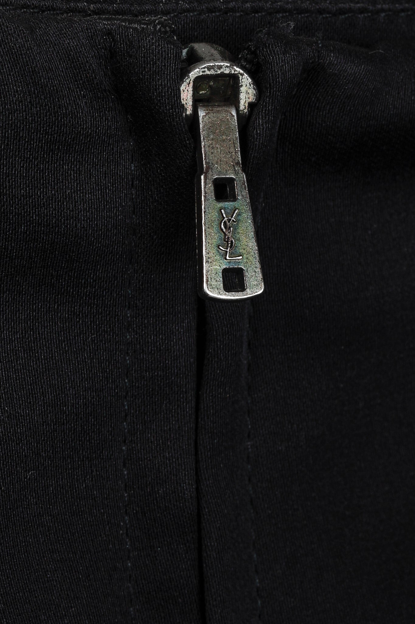 Yves Saint Laurent AW/03 Ruched Silk Skirt