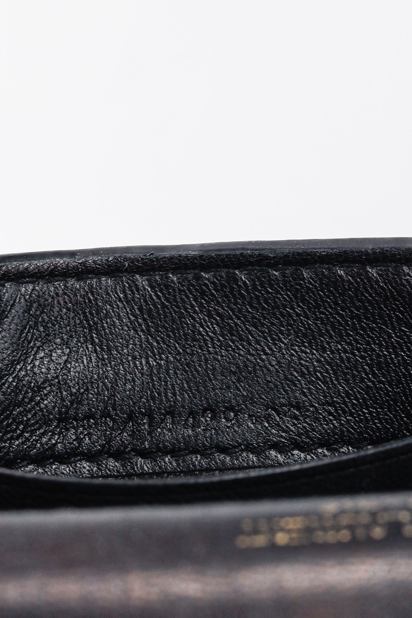 Saint Laurent Fuchsia Glitter Patent YSL Leather Wallet