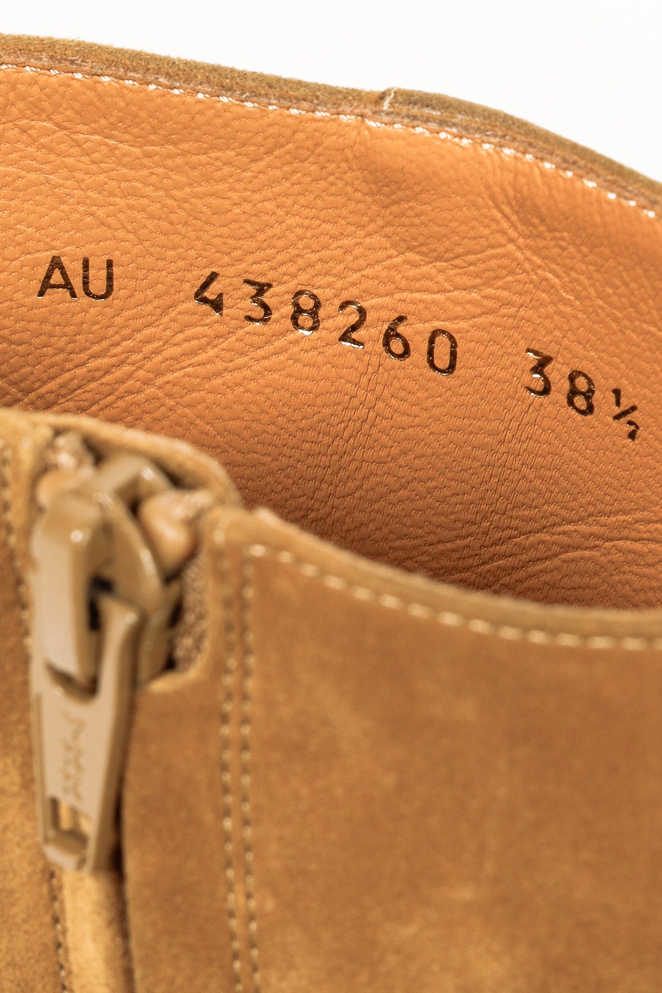 Saint Laurent Babies 70s Fringe Camel-Brown Suede Boots