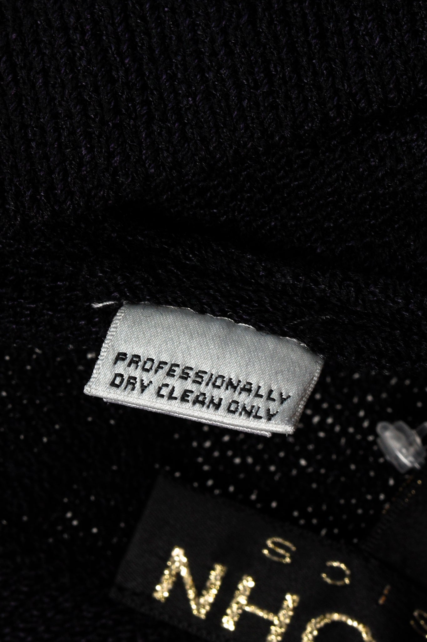 St. John Basics Black Straight Leg Knit Pant
