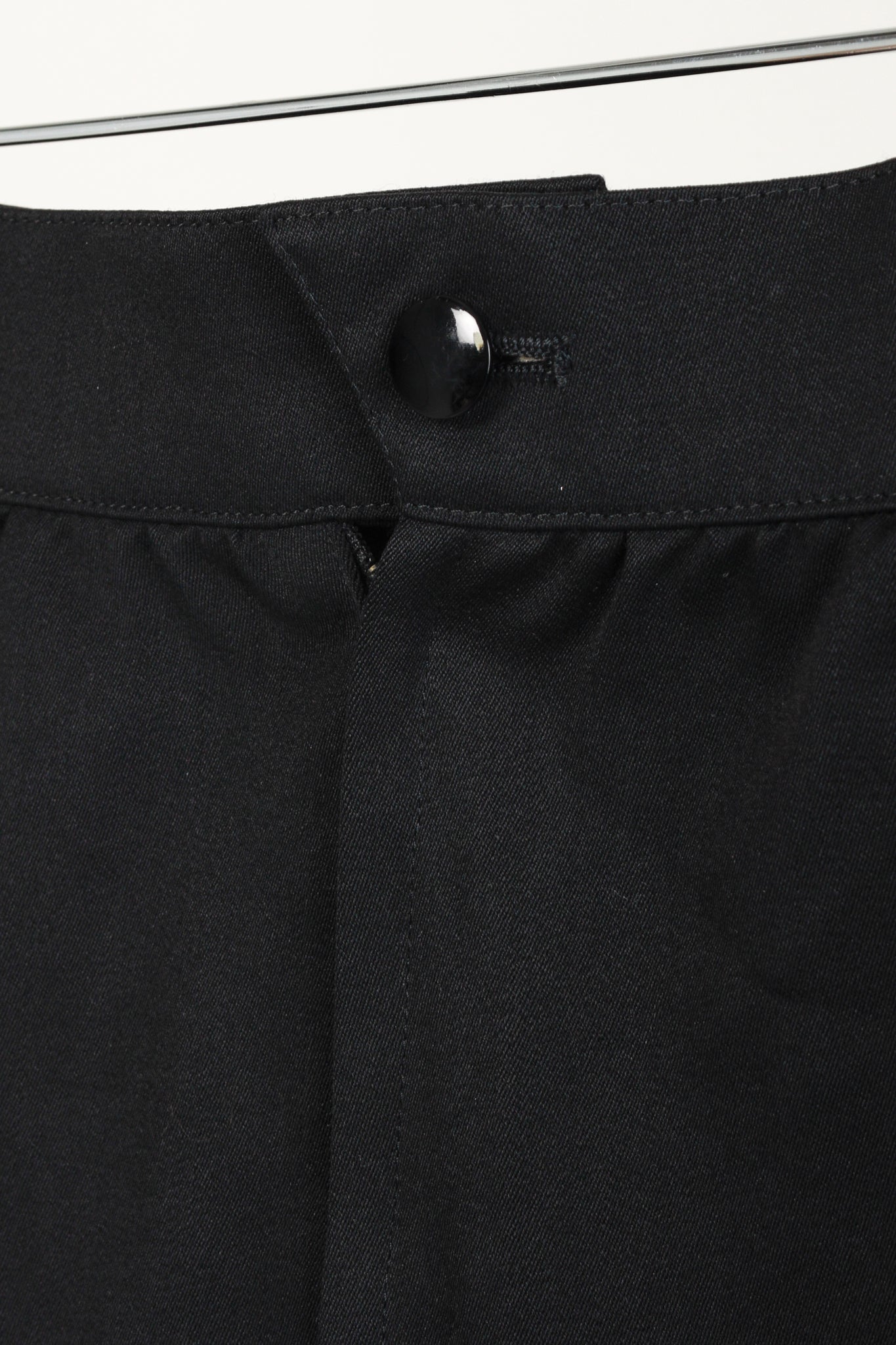 Thierry Mugler Vintage Black Wool Pencil Skirt