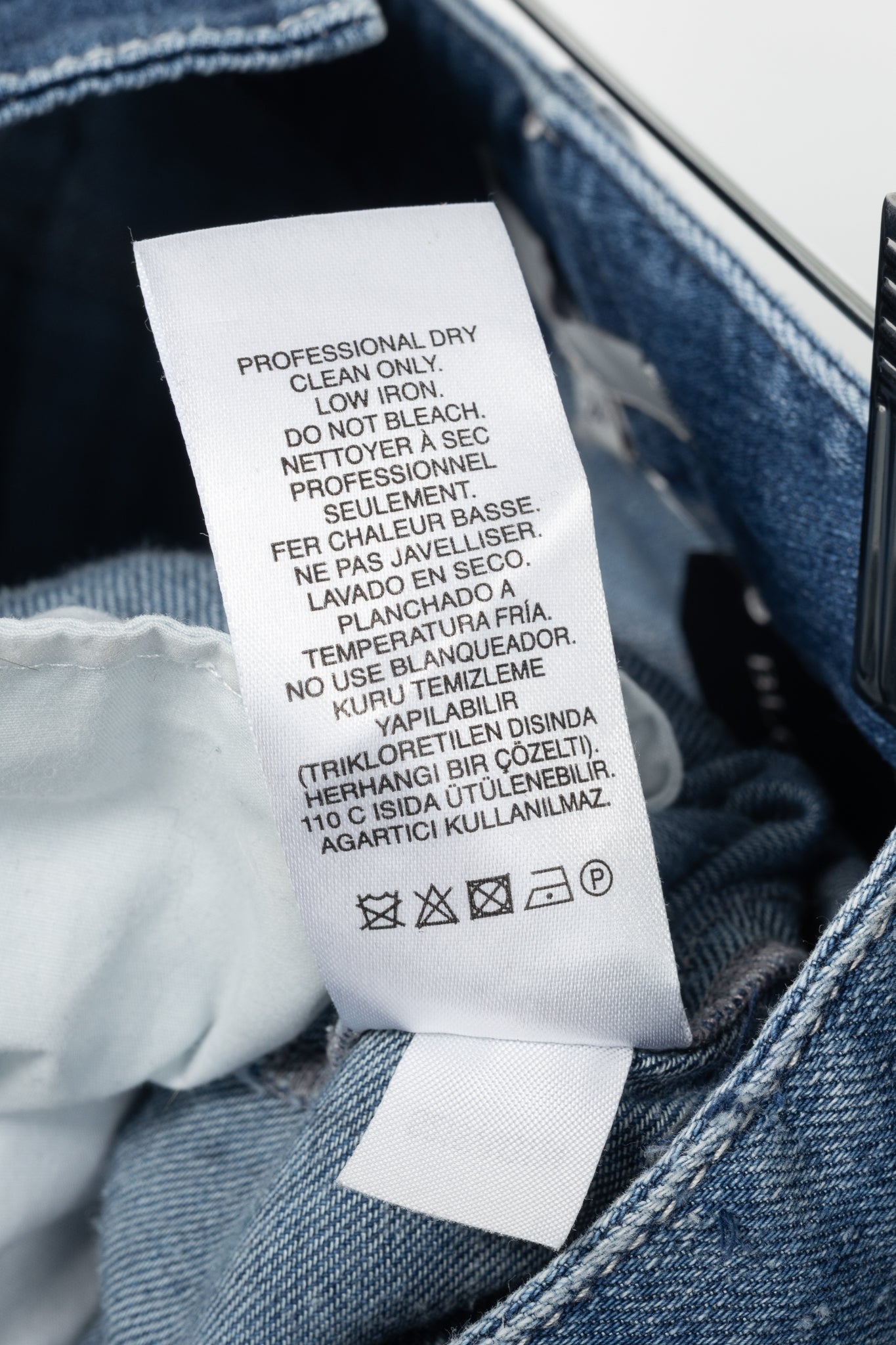 Tibi Blue Spring-Weight Carpenter Jeans