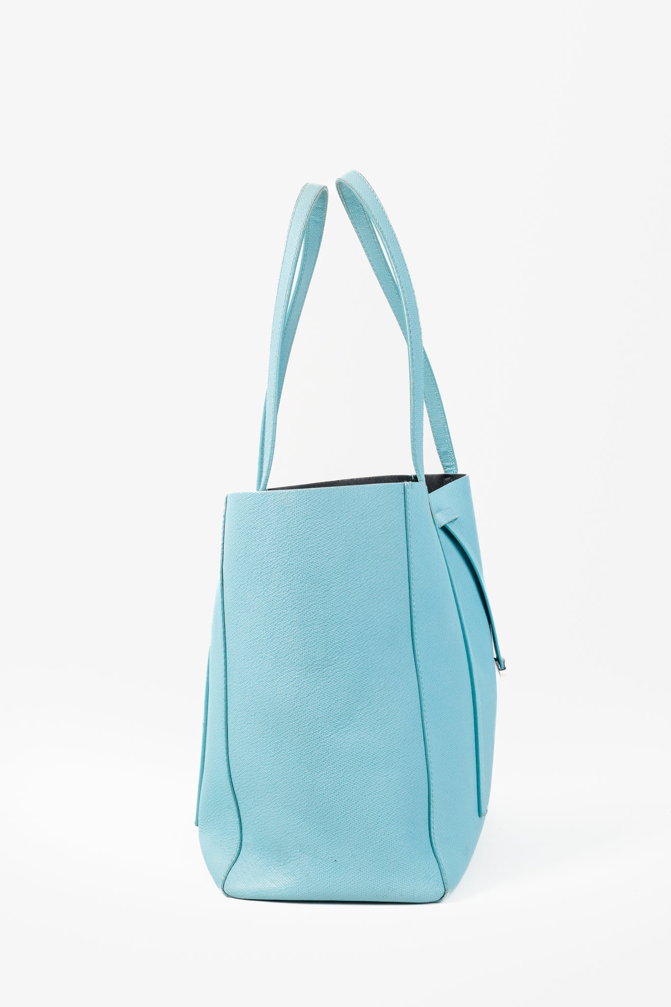 Tiffany & Co Textured Leather East West Tote Bag