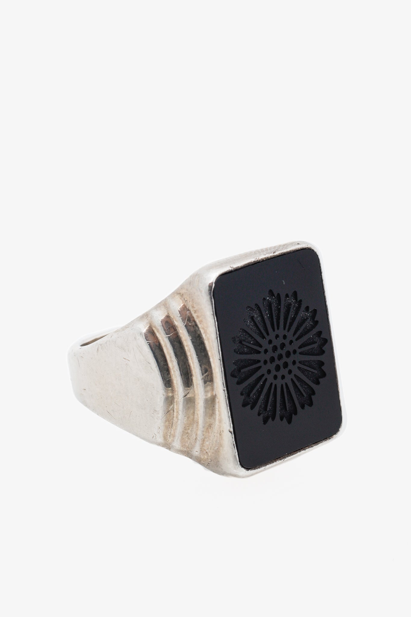 Tiffany & Co. Ziegfeld Collection The Great Gatsby Onyx Daisy Ring