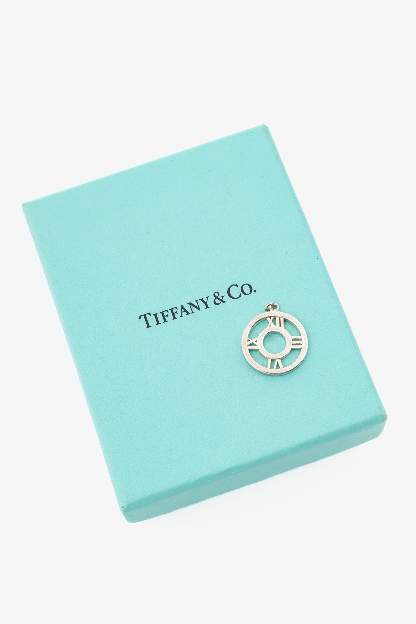 Tiffany & Co. Atlas Sterling Silver Medallion Pendant