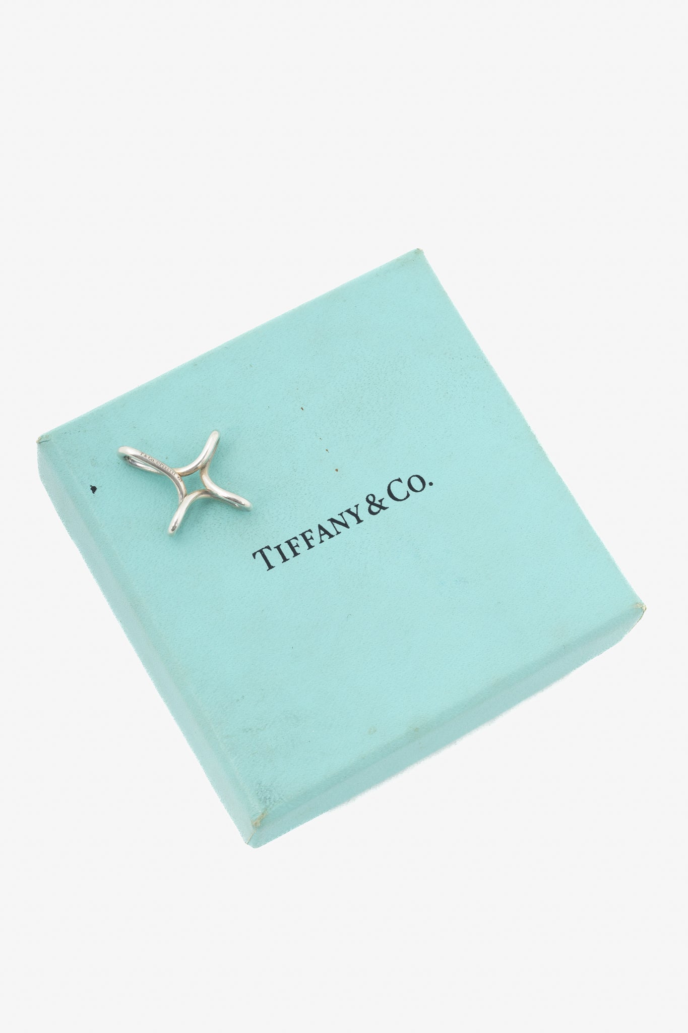 Tiffany & Co. Elsa Peretti Infinity Cross Sterling Silver Pendant