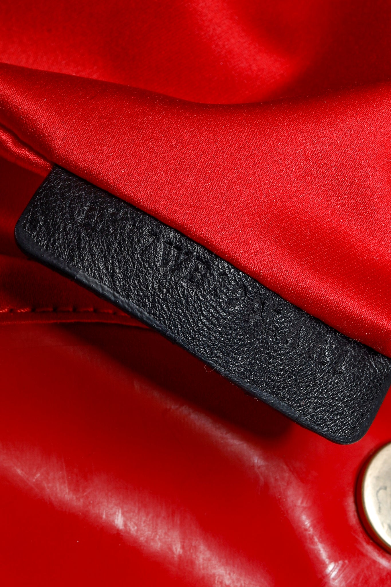 Valentino Red Patent Leather Lacca Bow Tote Shoulder Bag