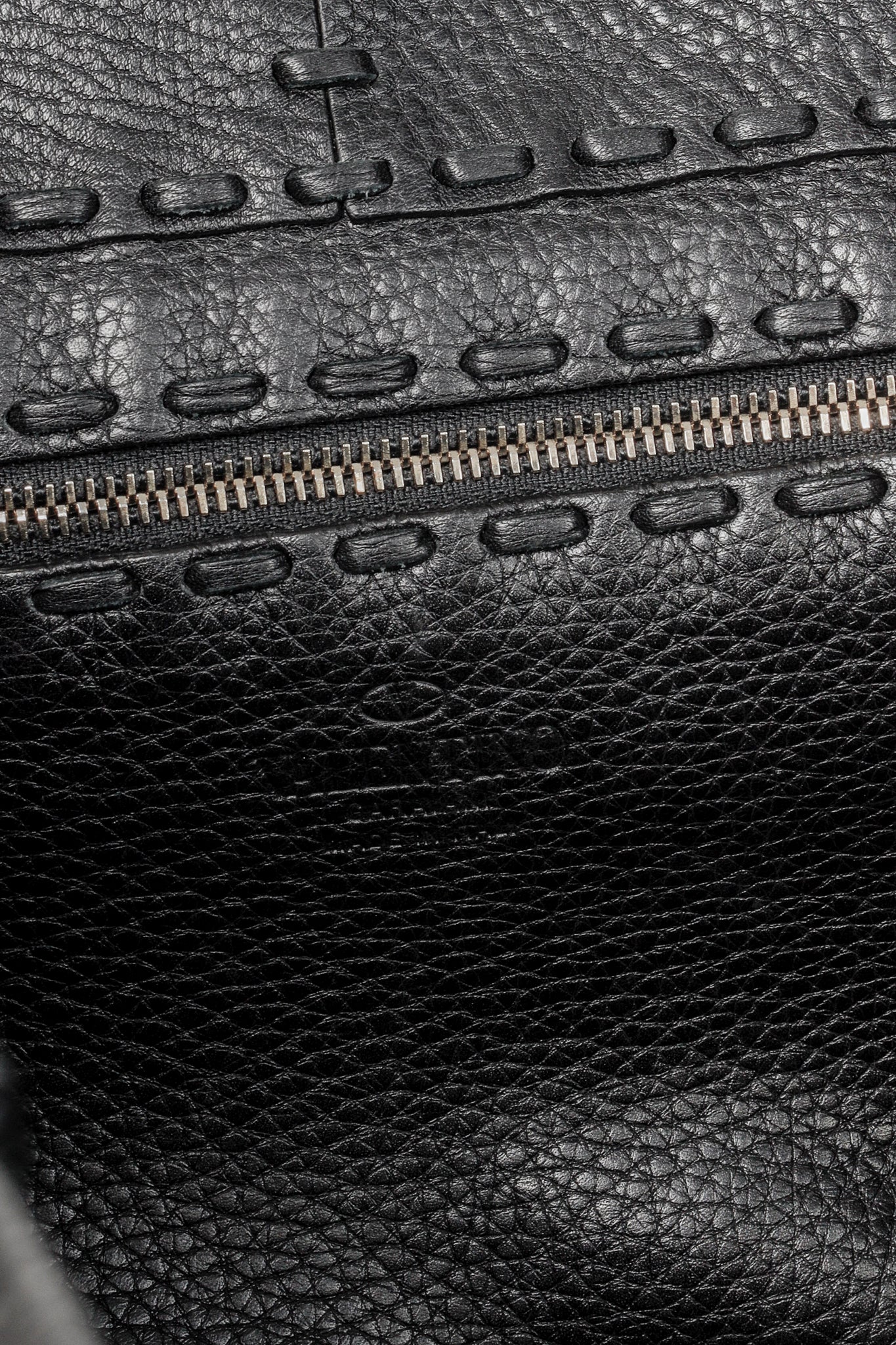 Valentino Garavani C-Rockee Fringe Tote Bag Black