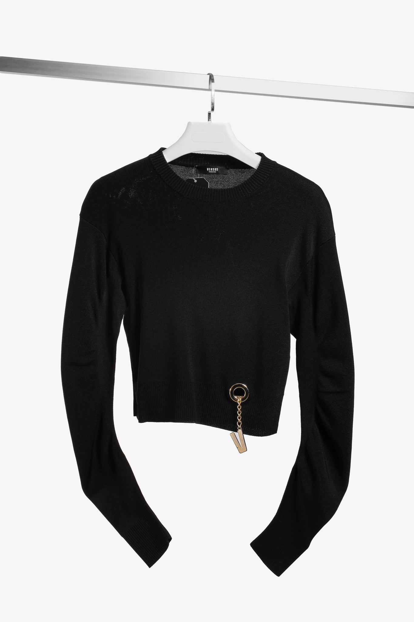 Black versace sweater best sale