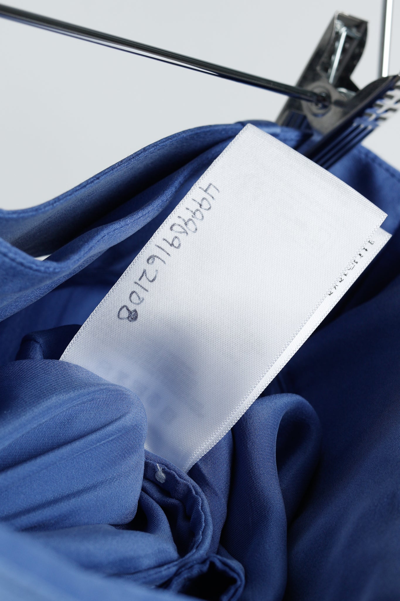 Zimmermann PF/24 Cornflower Belted Charmeuse Silk Tuck Pants