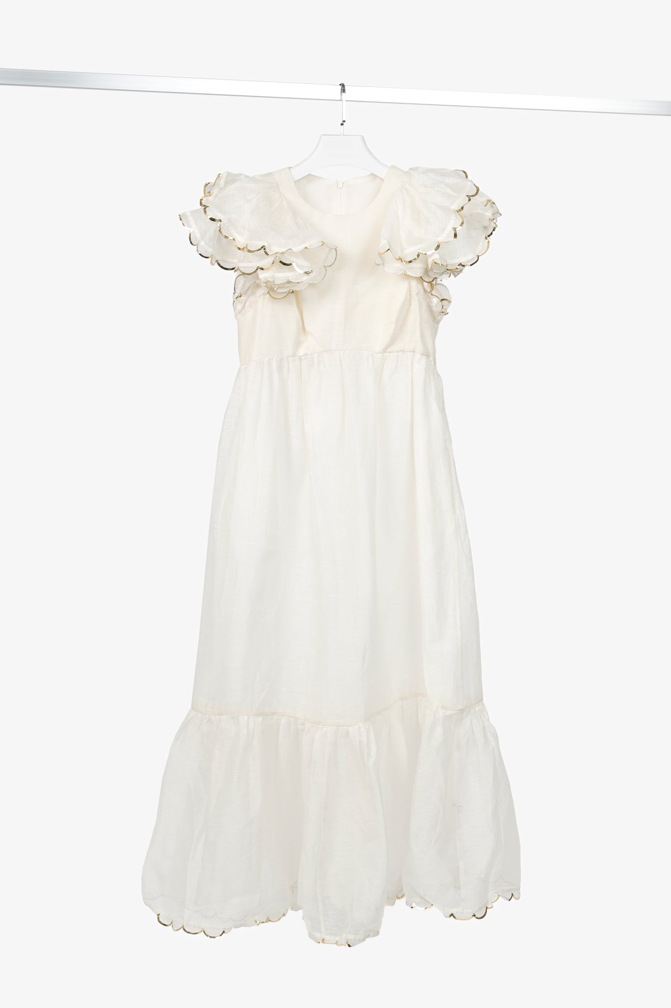 zimmermann white and gold dress Butler Dresser main image 1