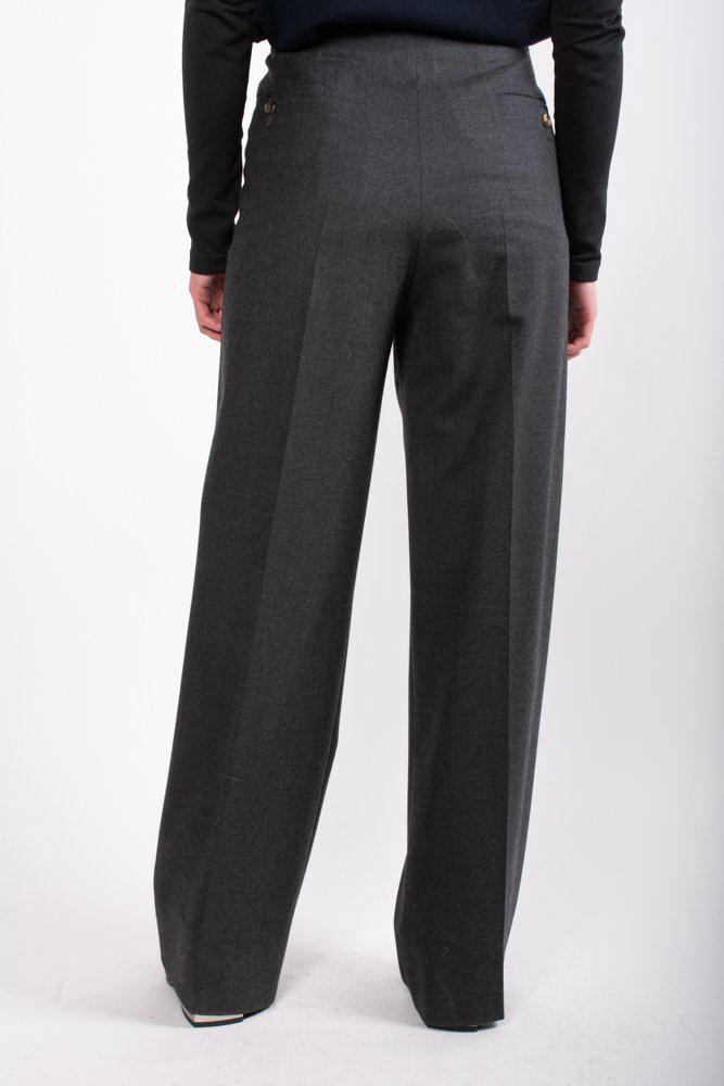Celine High-Rise Pleated Pants