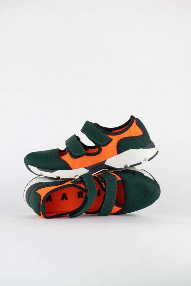 Marni Velcro Color Block Sneakers