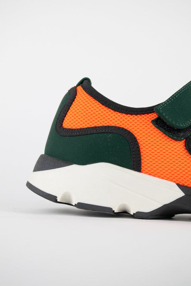Marni Velcro Color Block Sneakers