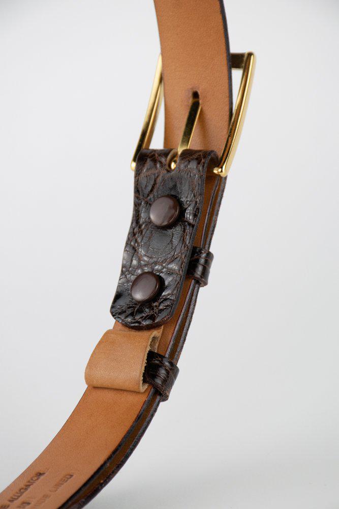 Wehmeier's Genuine Alligator Belt