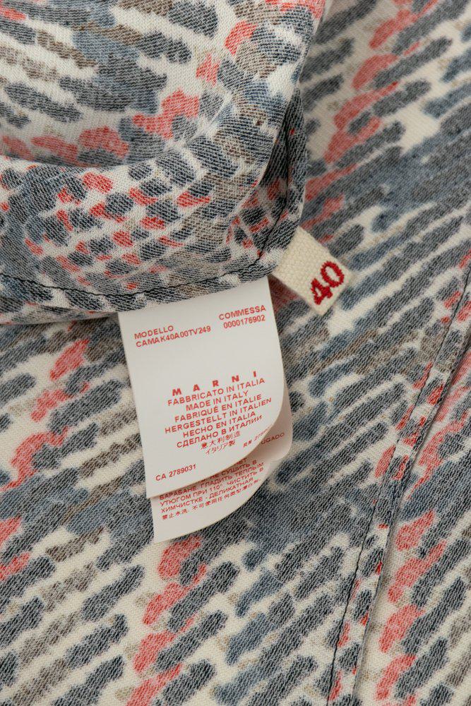 Marni Asymmetrical Pleat Blouse