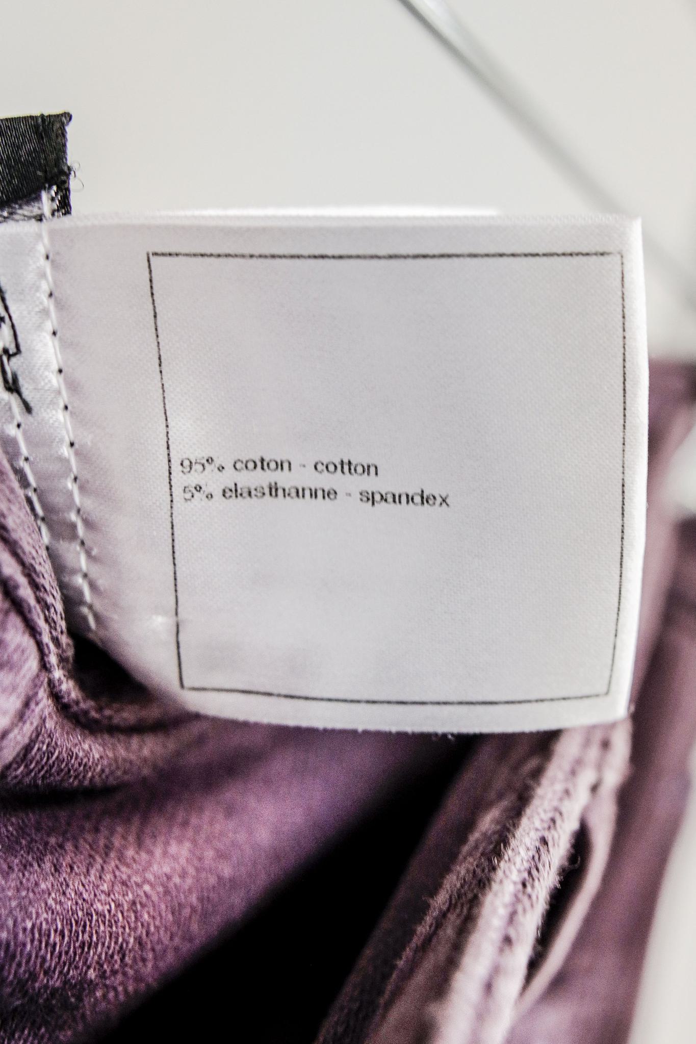 Chanel Aubergine Skinny Jeans