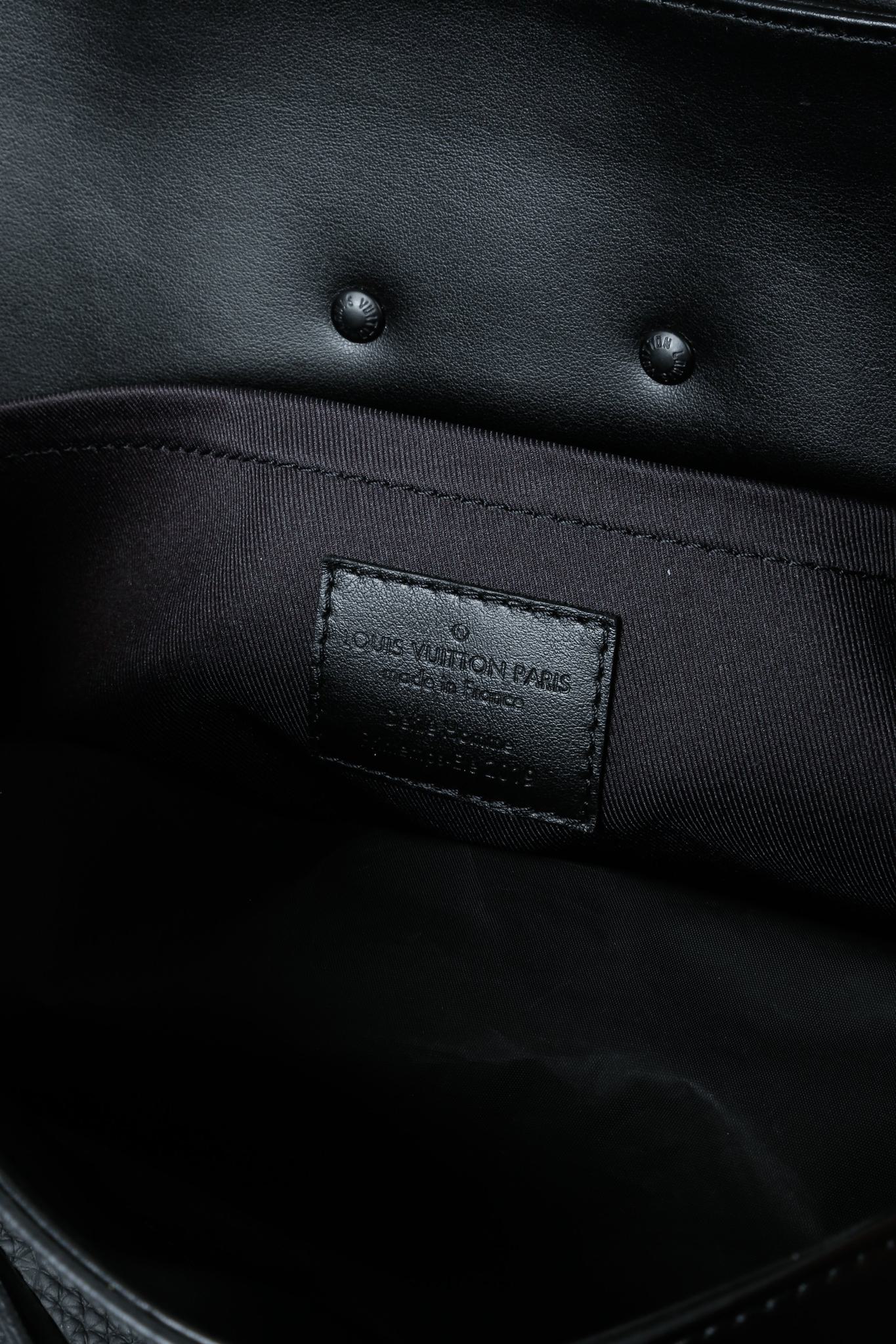 Louis Vuitton Steamer Bag Monogram PM in Taurillon Leather