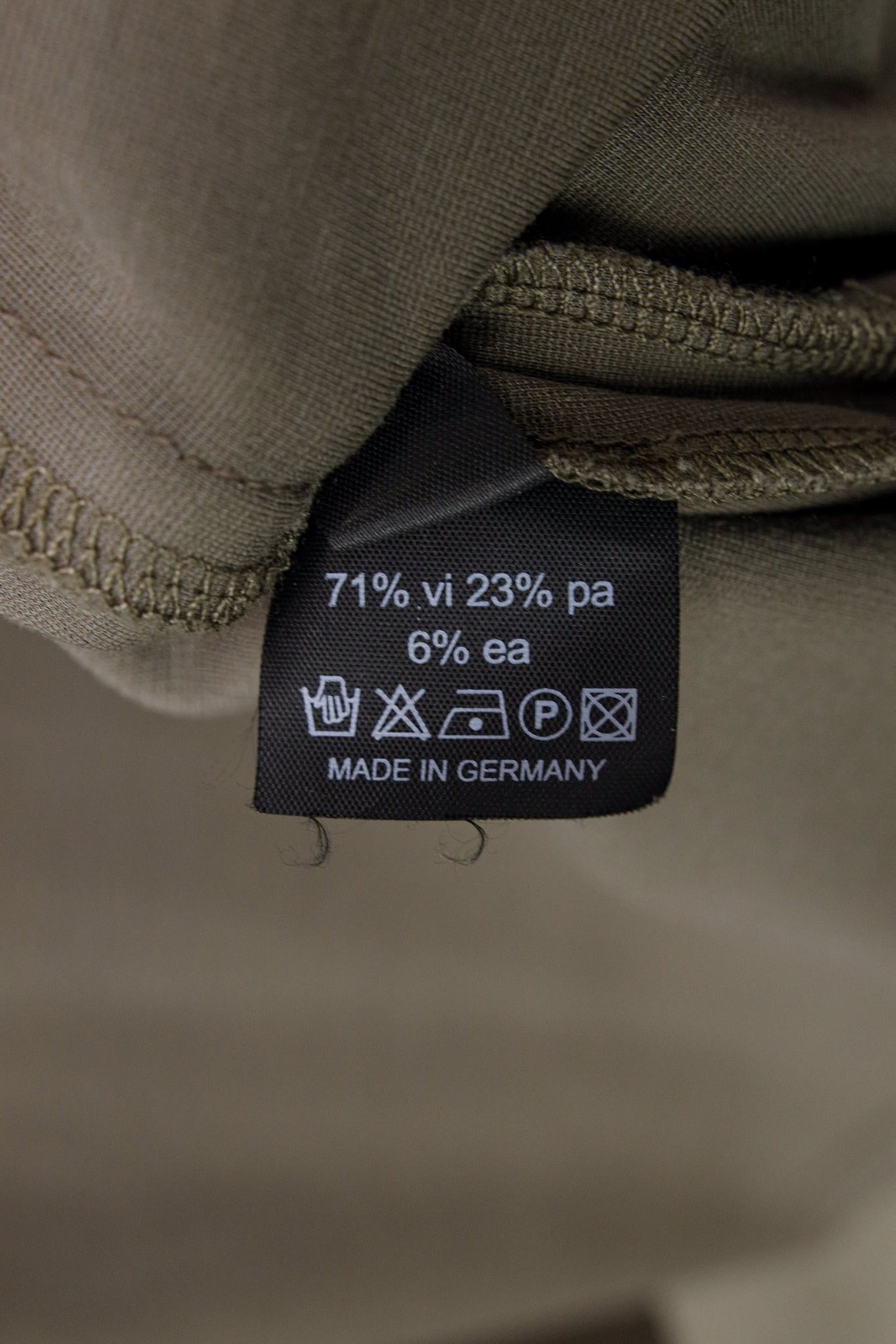 Peter O. Mahler Asymmetrical Taupe Zip Jacket