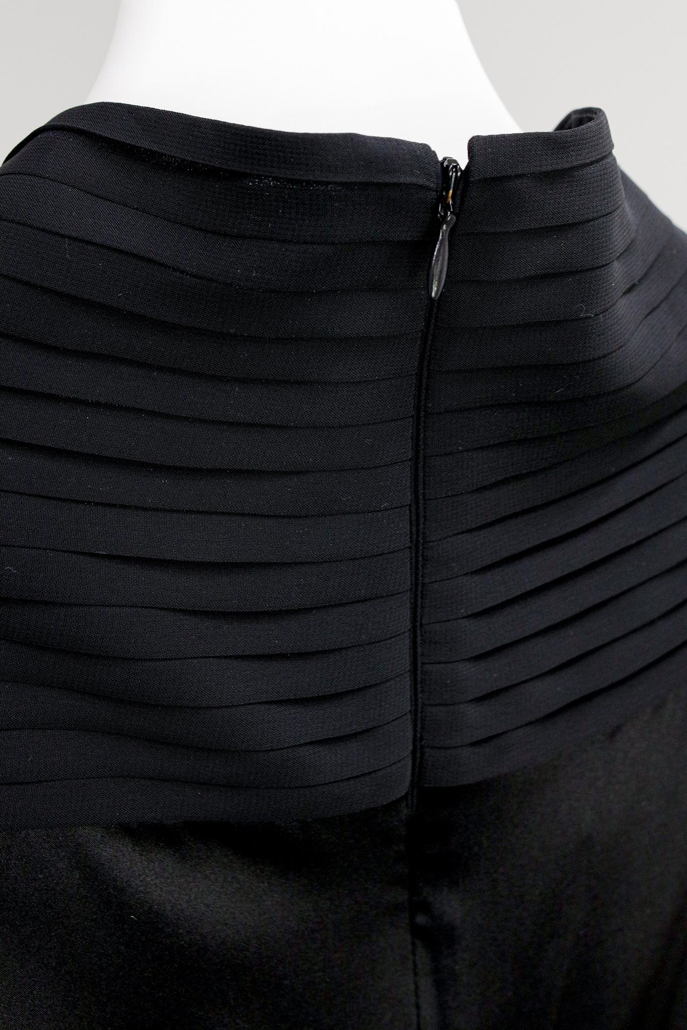 Emporio Armani Pleated Cowl Neck Top